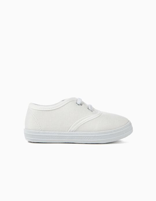 Sapatilhas em tecido lisas