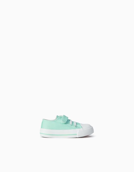 Trainers, Baby Girls, Light Blue
