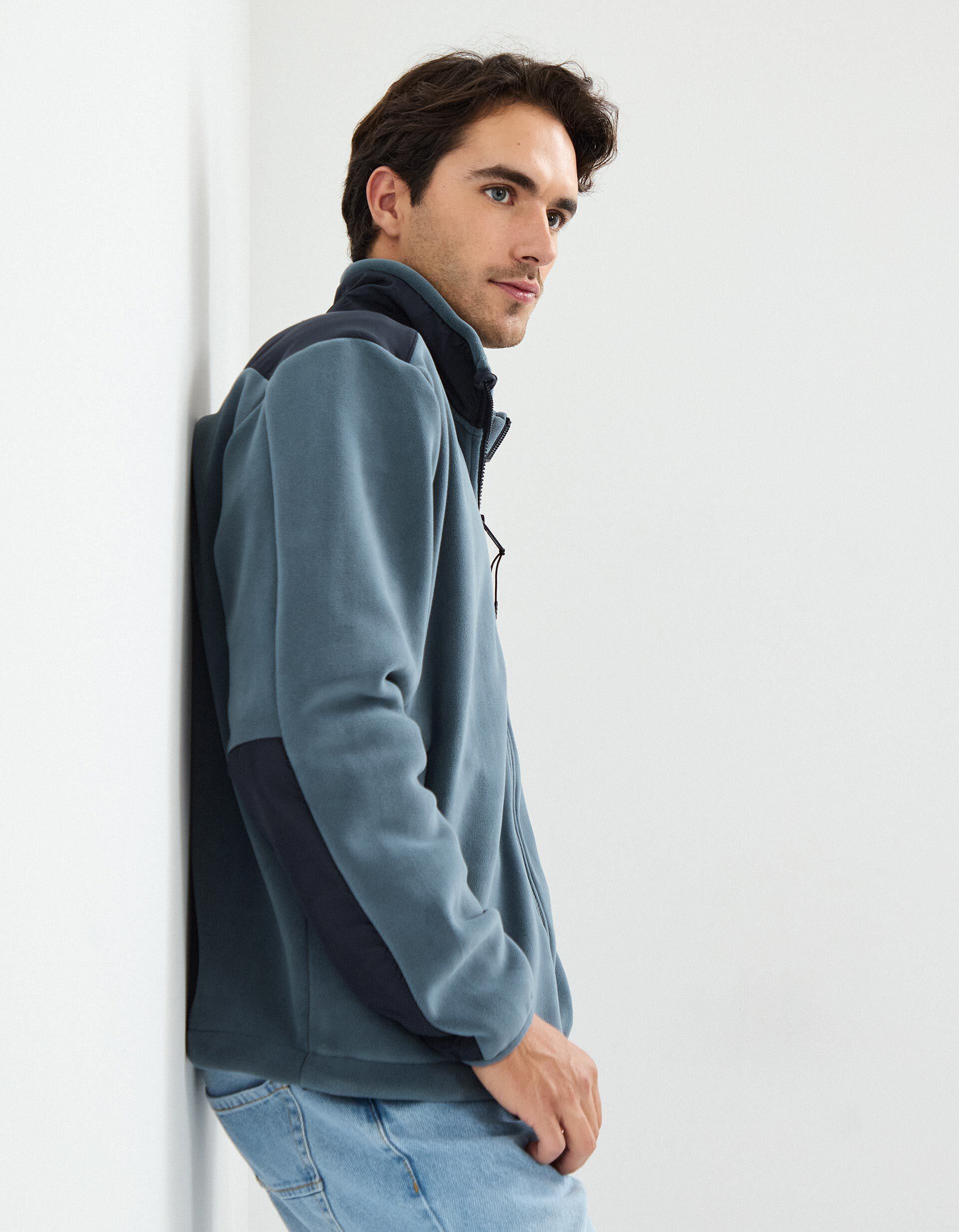 Comprar Online Casaco Polar, Homem, Azul Forte