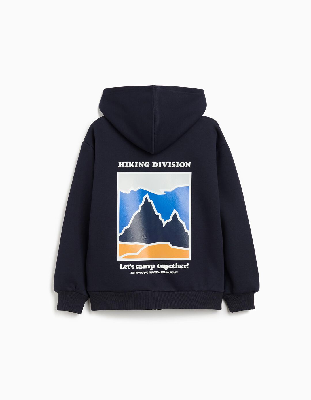 Casaco com Capuz, Menino, Azul Escuro