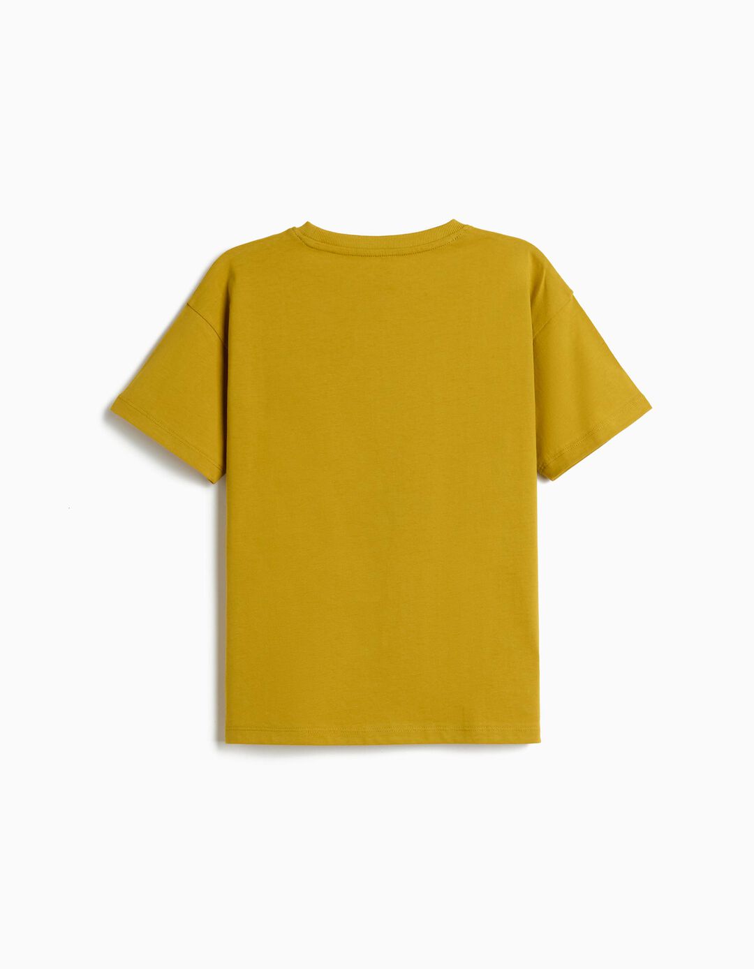 T-shirt Estampada, Menino, Amarelo Escuro