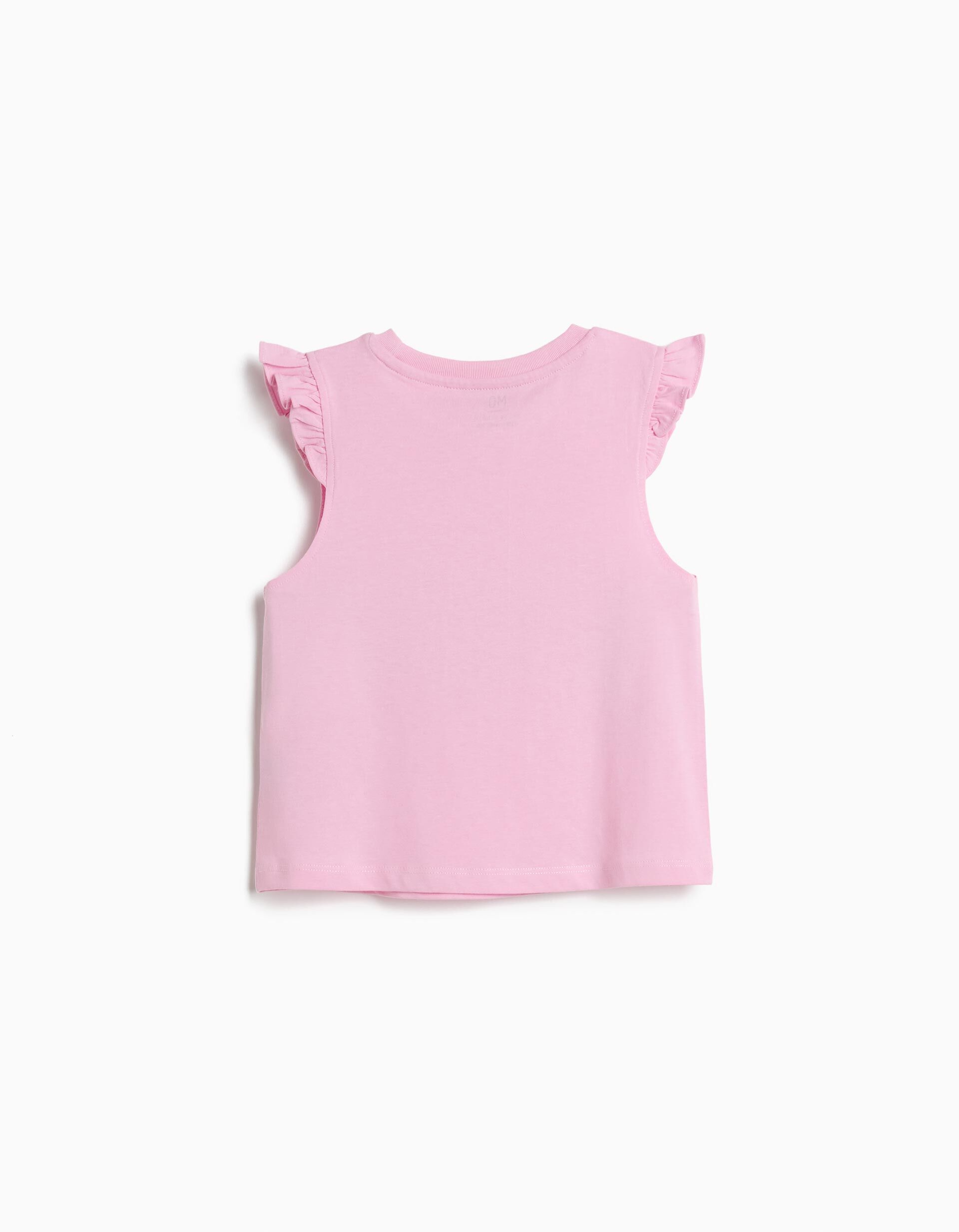 Comprar Online T-shirt Estampada, Menina, Rosa