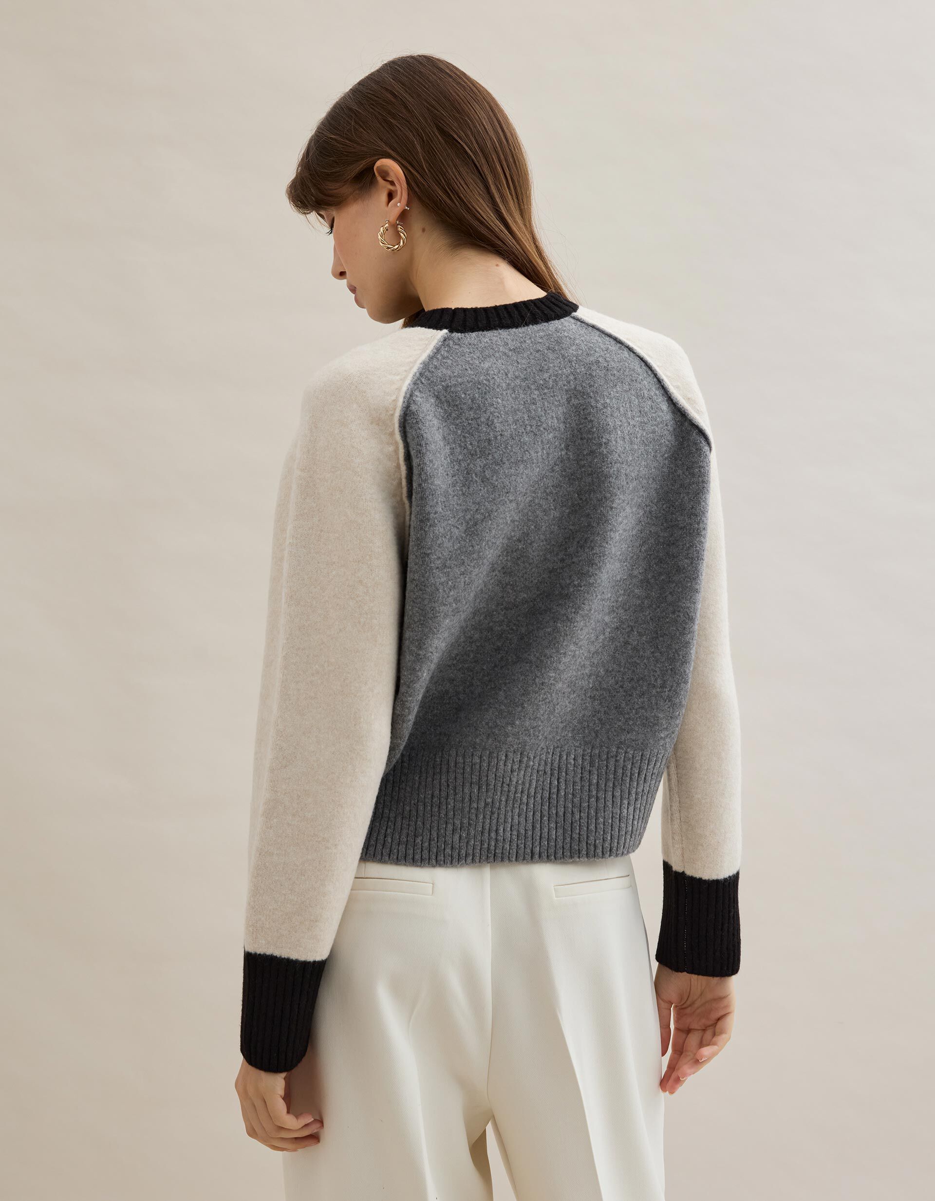 Comprar Online Camisola com L&atilde;, Mulher, Cinzento