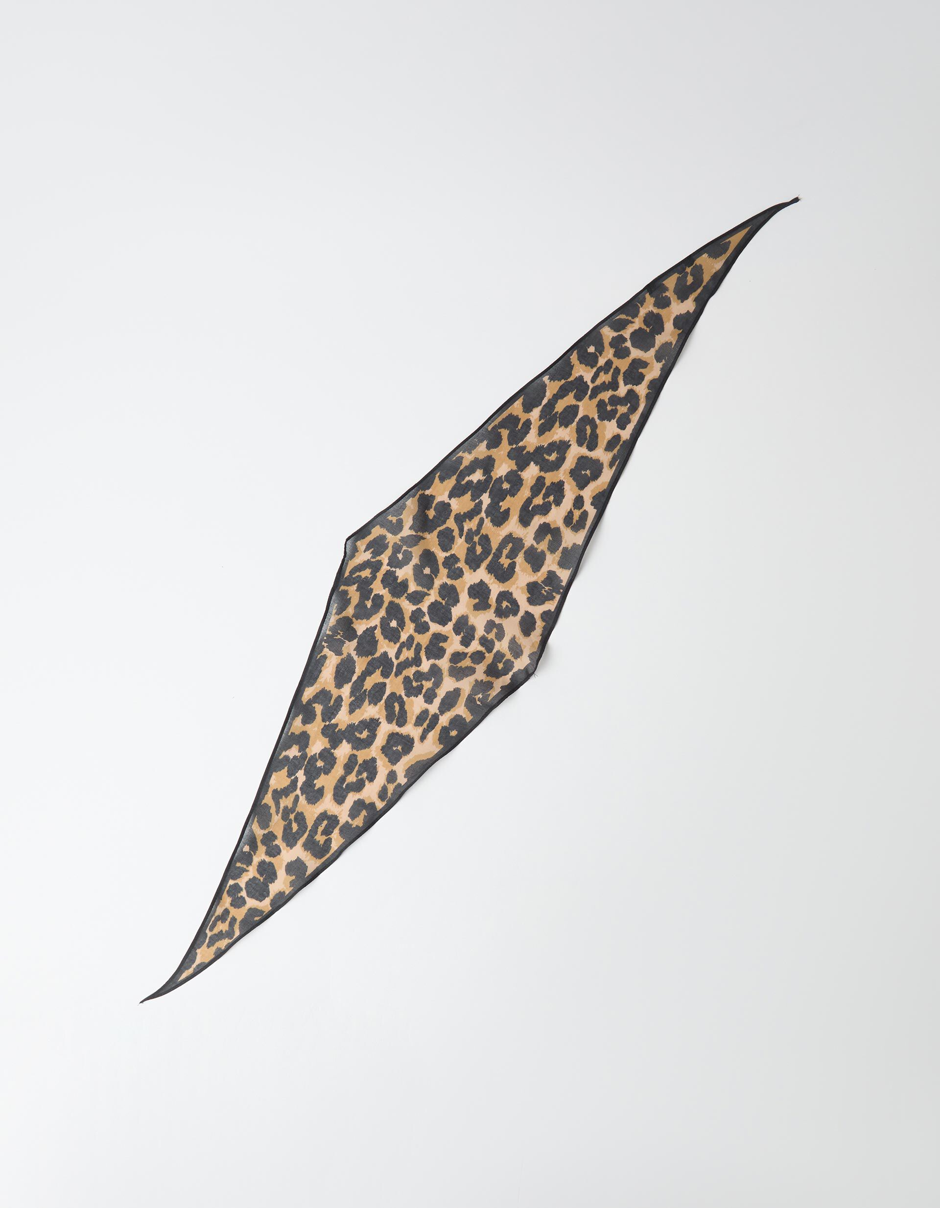 Comprar Online Len&ccedil;o Animal Print, Mulher, Preto
