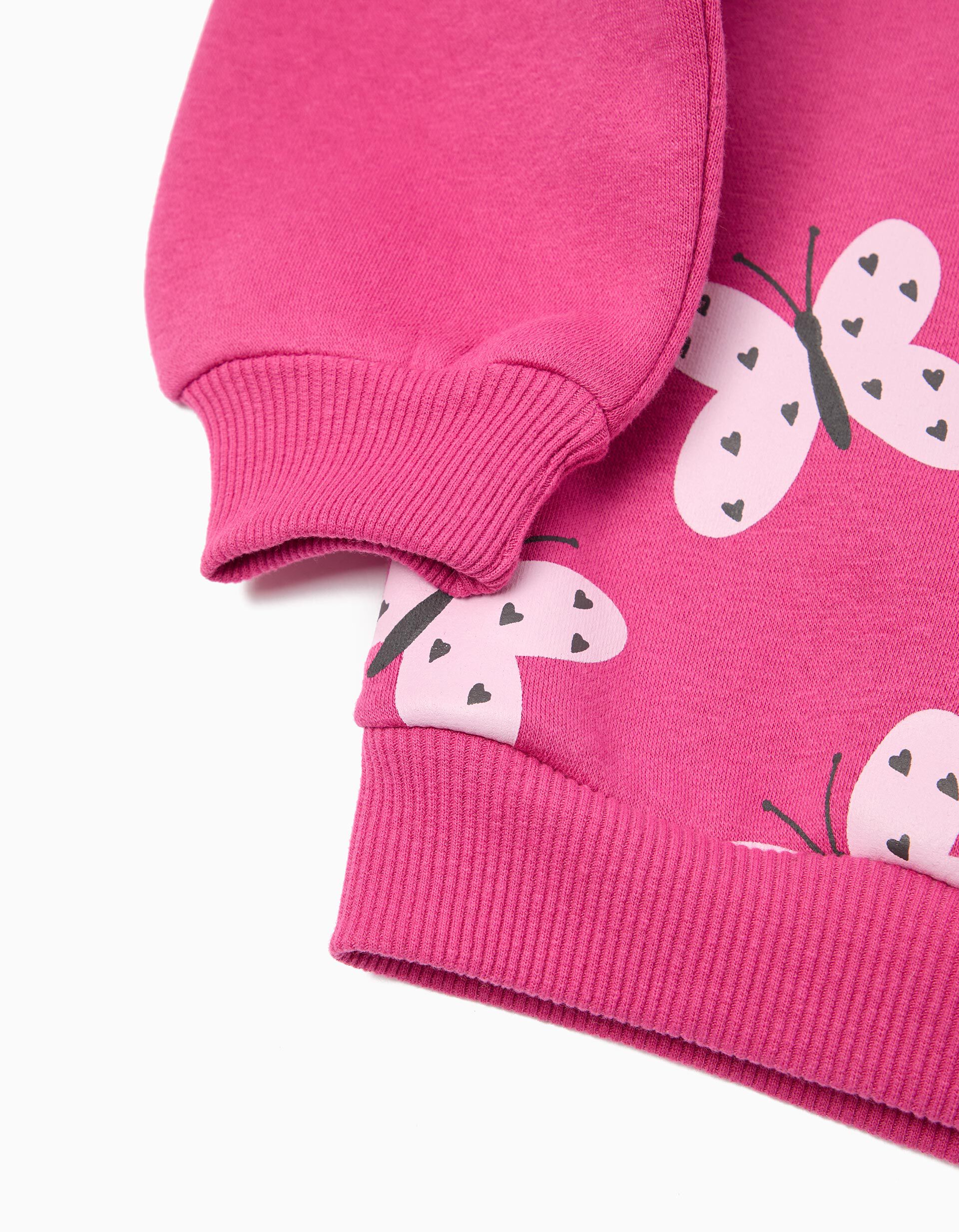 Comprar Online Sweatshirt, Menina, Rosa Escuro