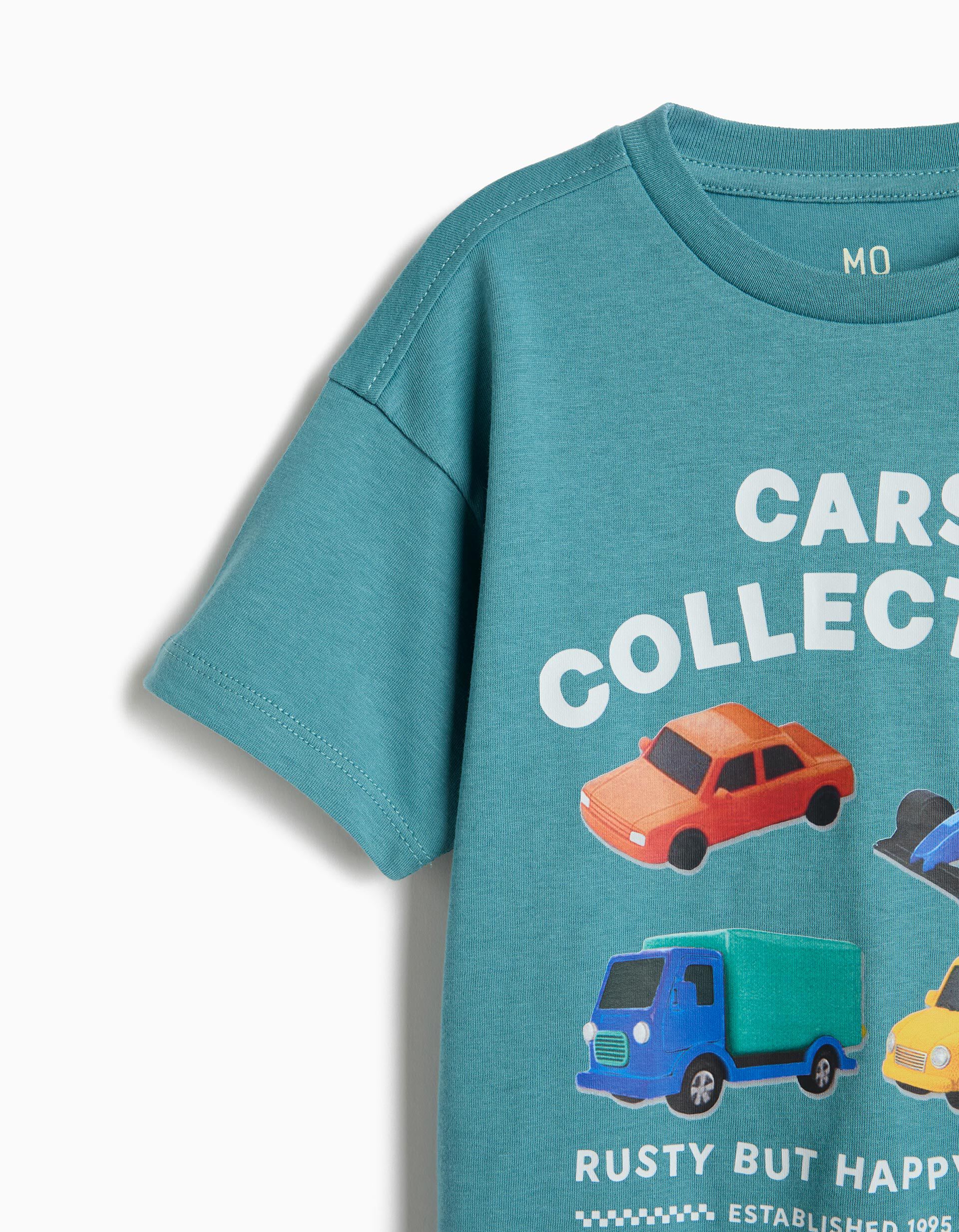 Comprar Online T-shirt Estampada, Menino, Azul