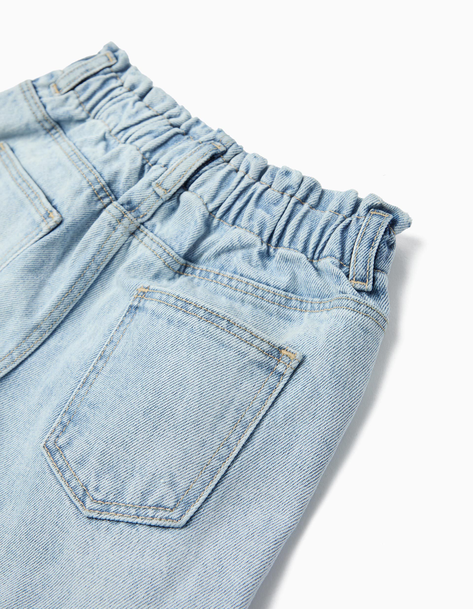 Comprar Online Cal&ccedil;&otilde;es de Ganga Paperbag, Menina, Azul Claro