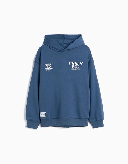 Comprar Online Sweatshirt Estampada, Menino, Azul
