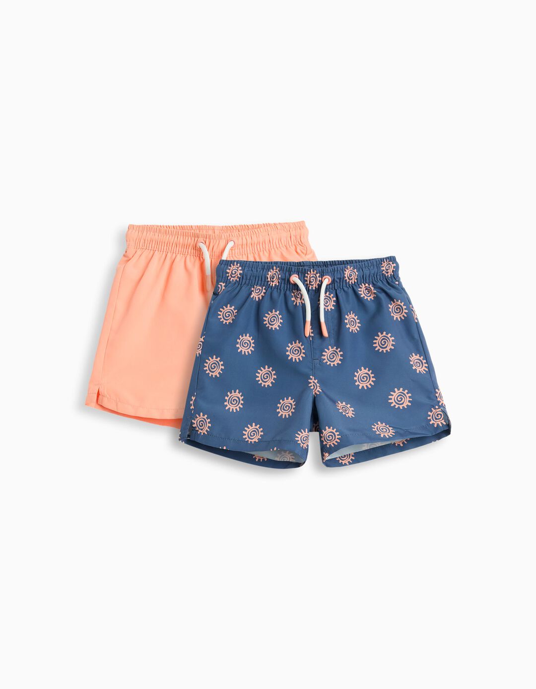 Pack 2 Cal&ccedil;&otilde;es de Banho, Menino, Azul Escuro
