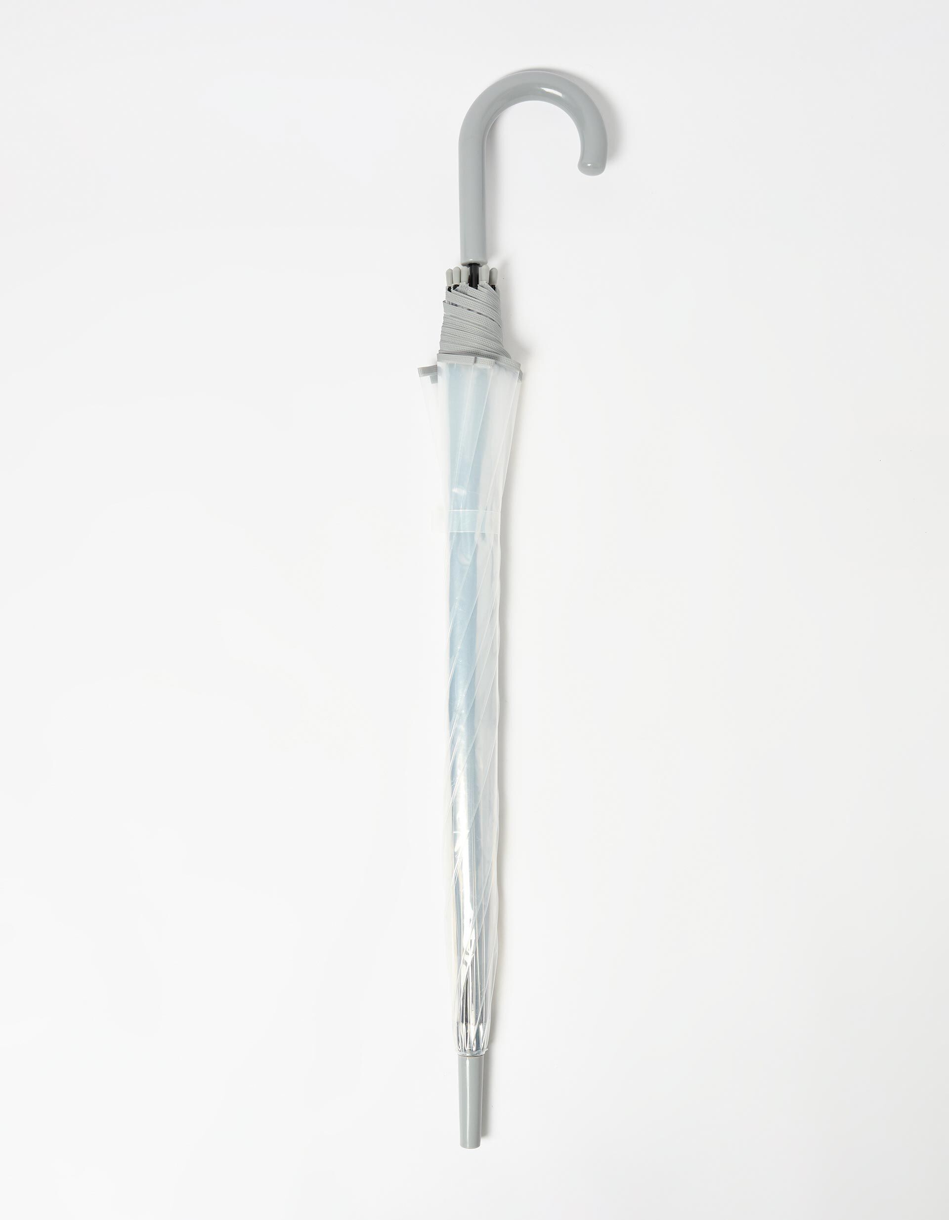 Comprar Online Guarda-chuva Transparente, Mulher, Cinzento