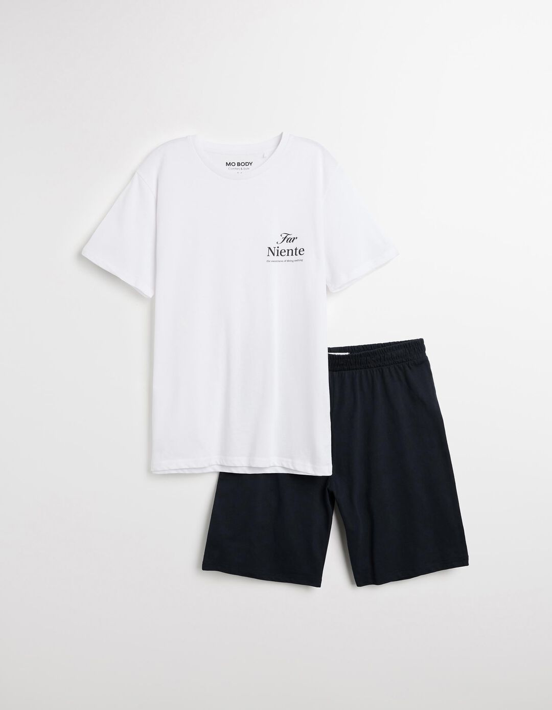 Pijama Jersey, Homem, Branco