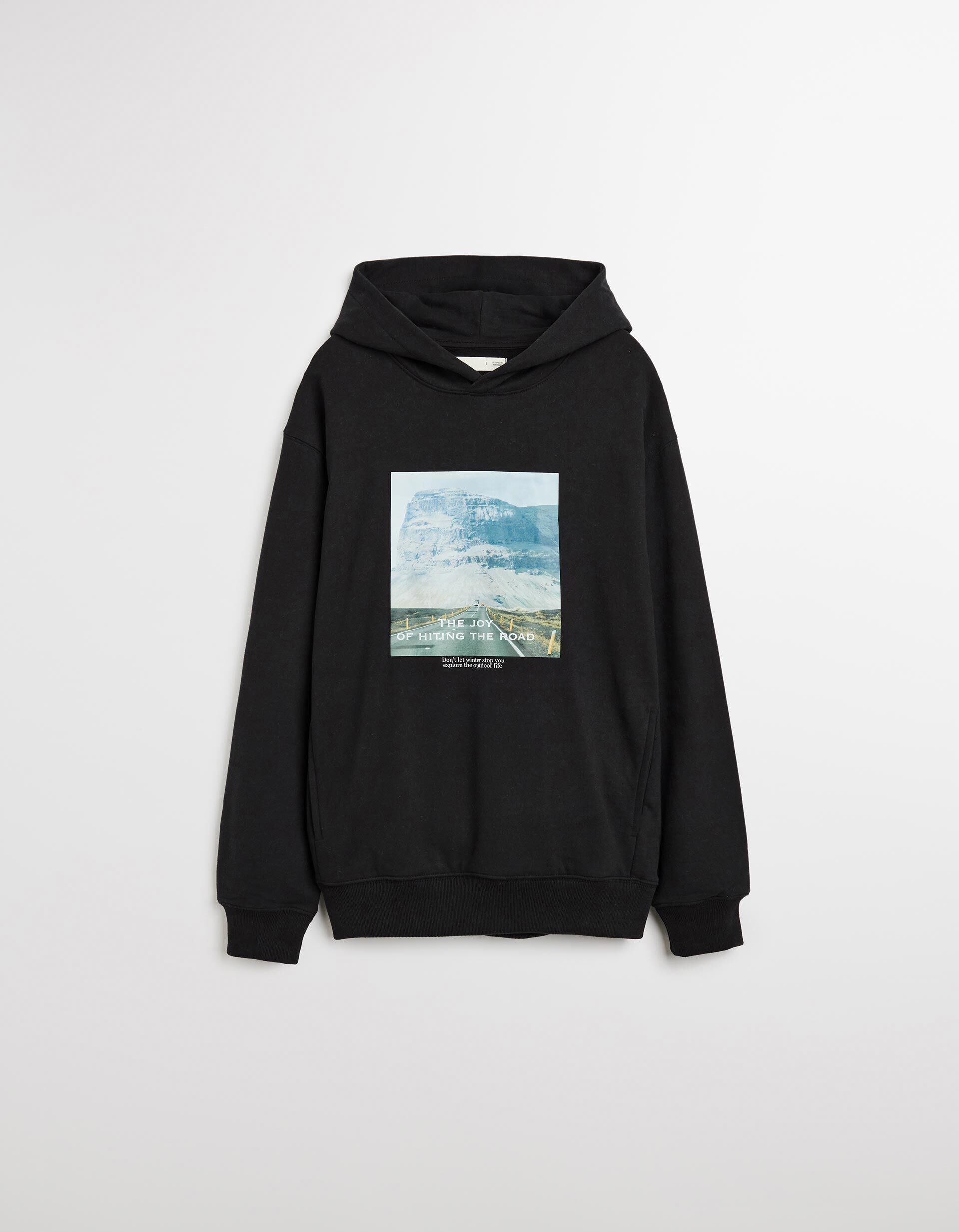 Comprar Online Sweatshirt com Capuz, Homem, Preto