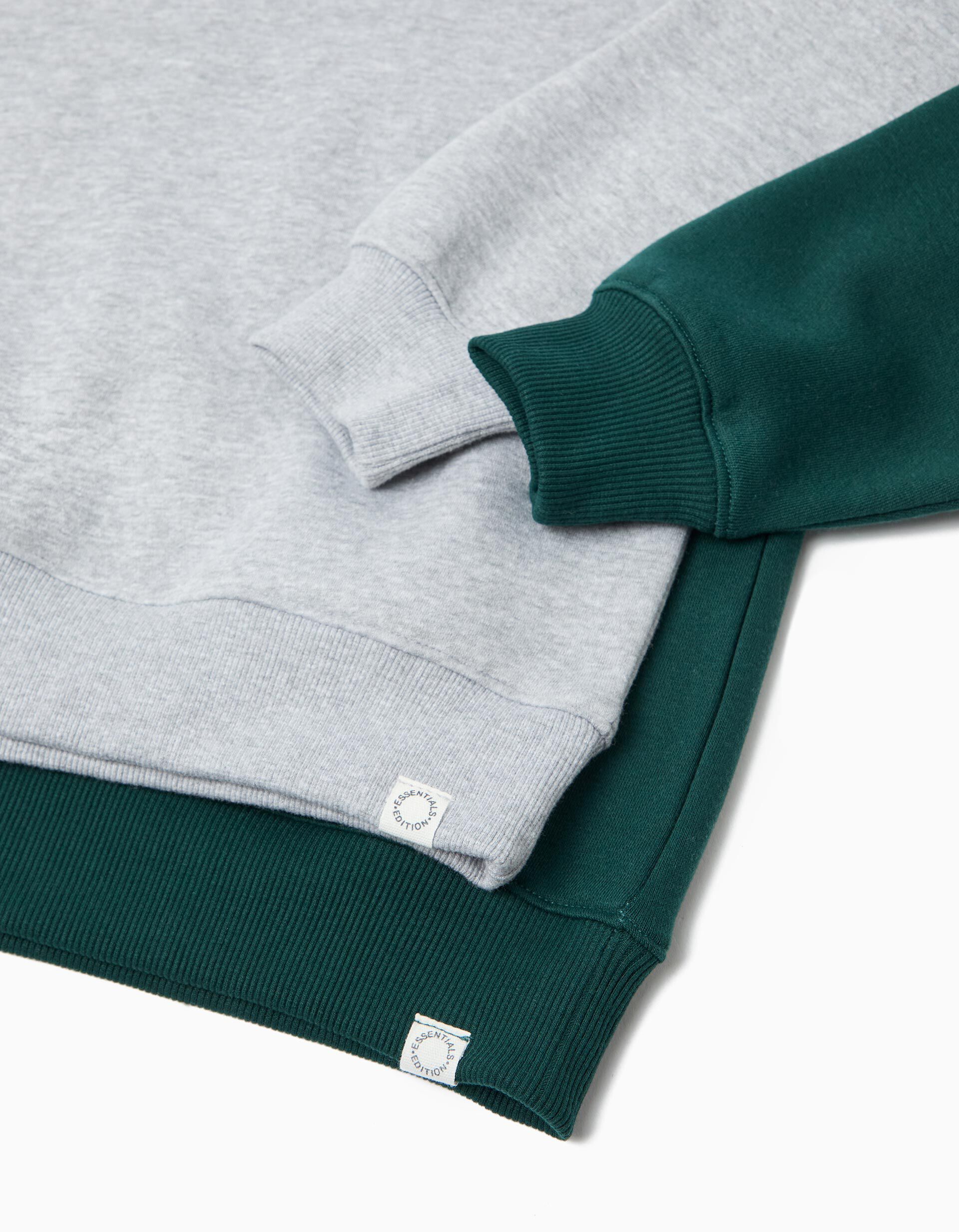 Comprar Online Pack 2 Sweatshirts de Felpa, Menino, Verde Escuro