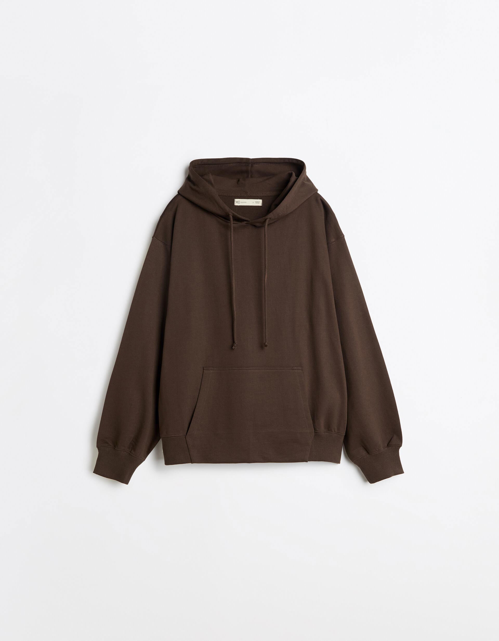 Comprar Online Sweatshirt Com Capuz, Mulher, Castanho Escuro