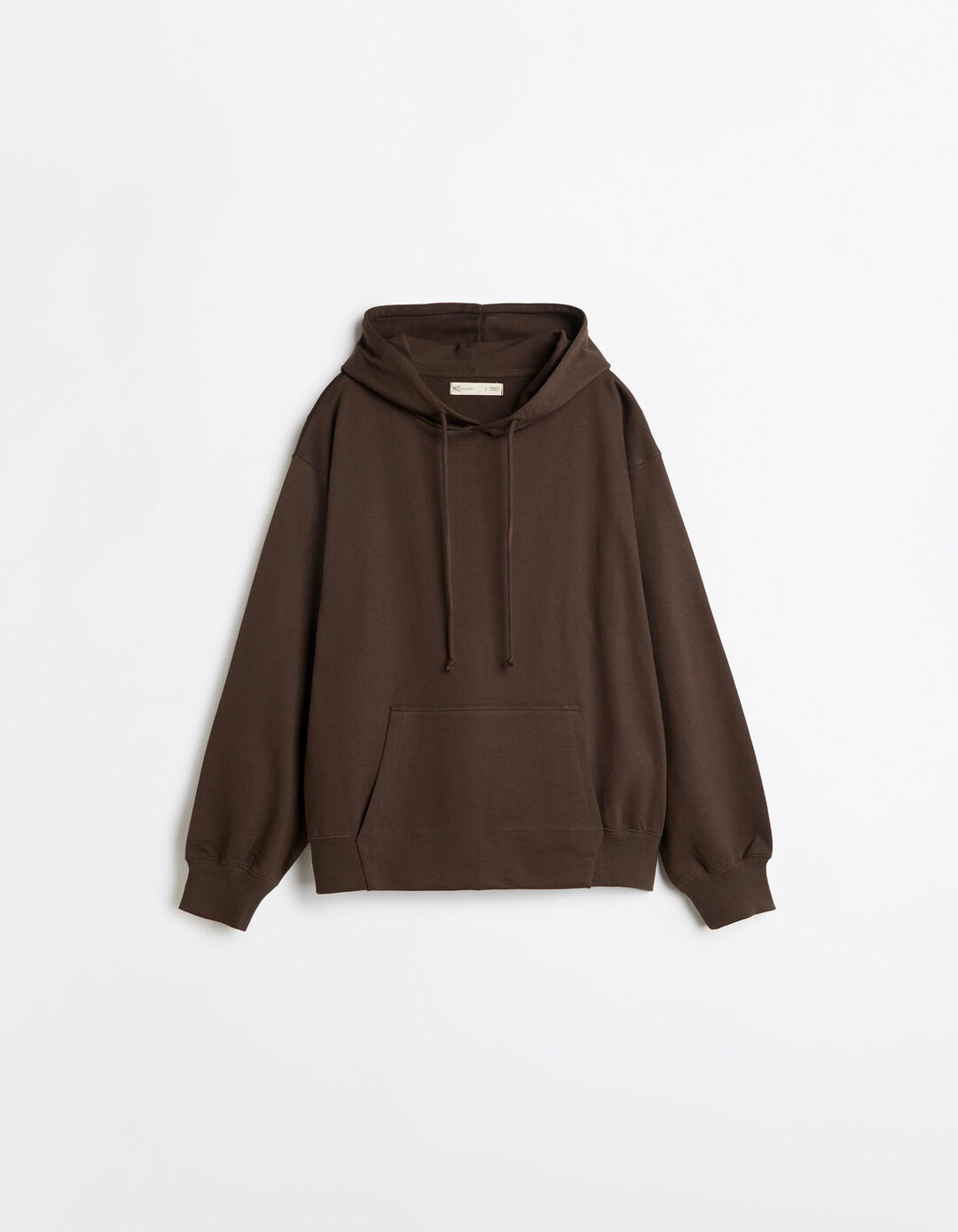 Sweatshirt Com Capuz, Mulher, Castanho Escuro