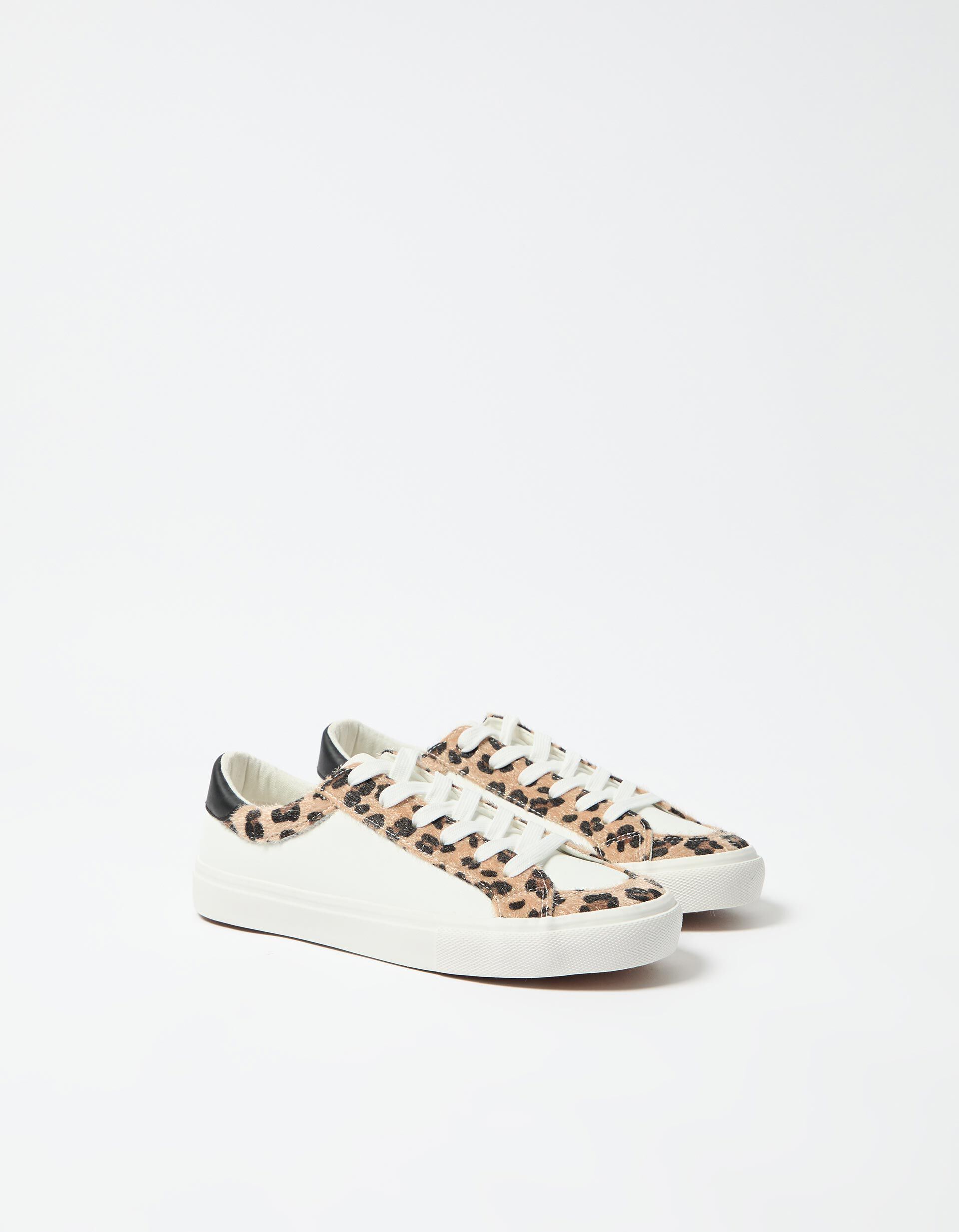Comprar Online Sapatilhas Animal Print, Mulher, Branco