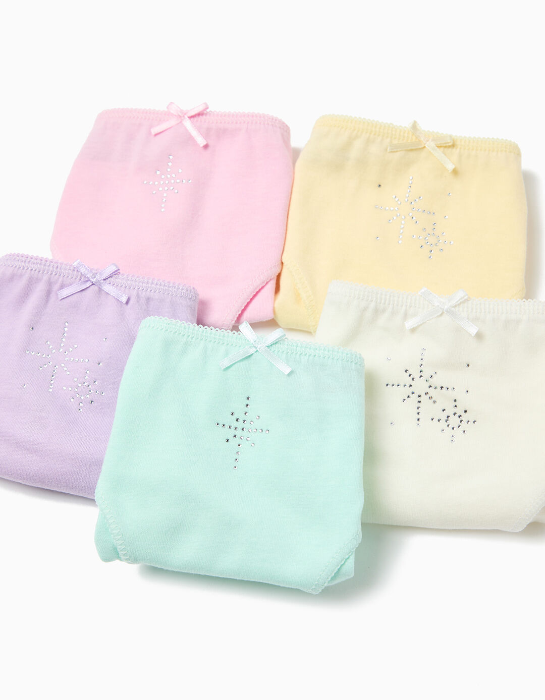 Pack 5 Cuecas, Menina, Multicor