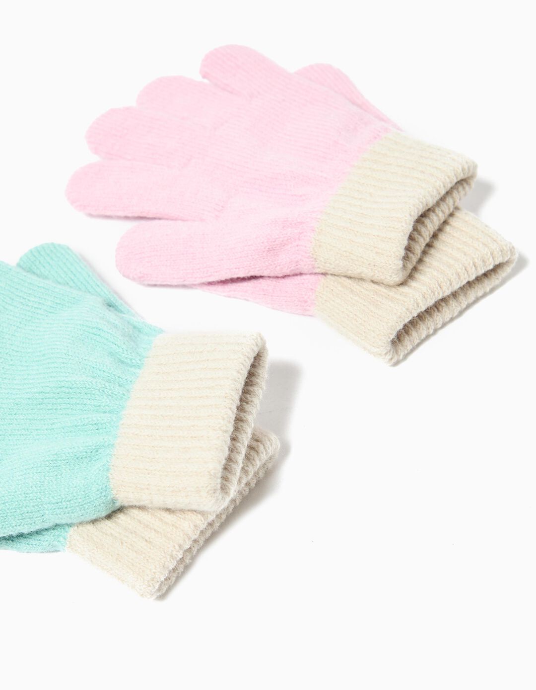 Pack 2 Luvas, Menina, Multicor