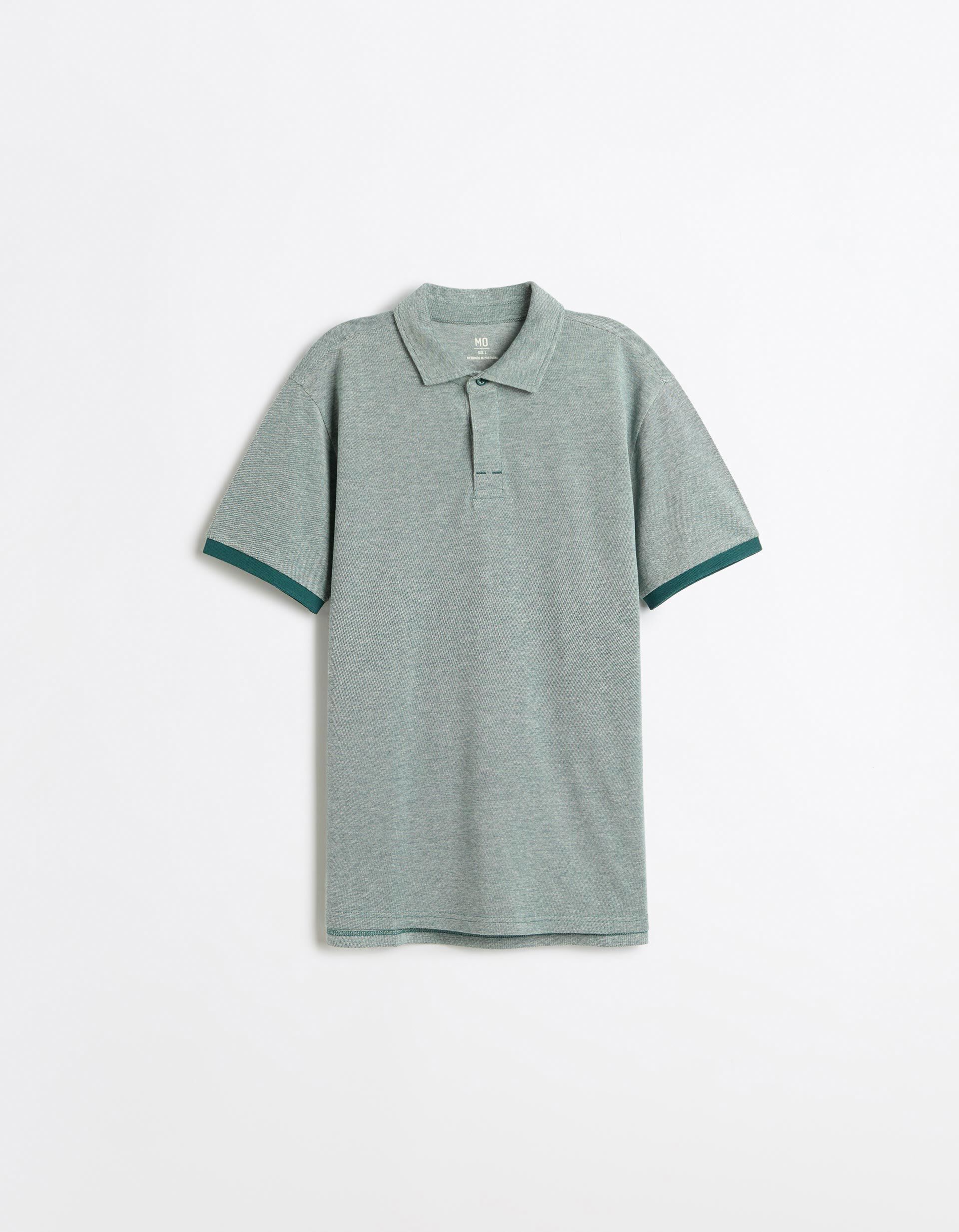 Comprar Online Polo Oxford Piquet, Homem, Verde Escuro