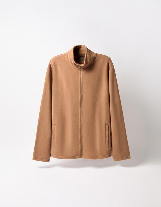 Comprar Online Casaco Polar, Homem, Castanho Claro