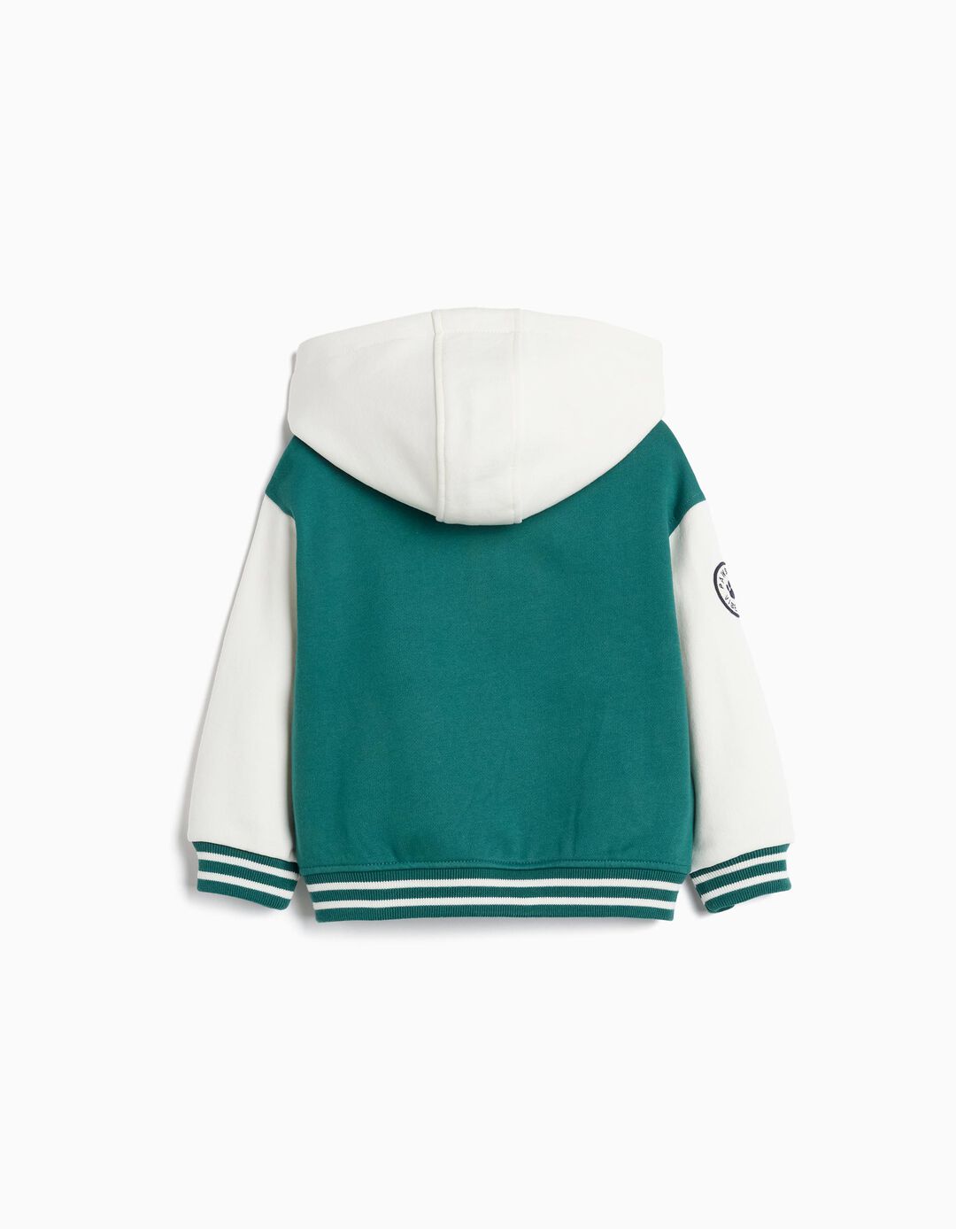 Bomber De Felpa, Menino, Verde Escuro