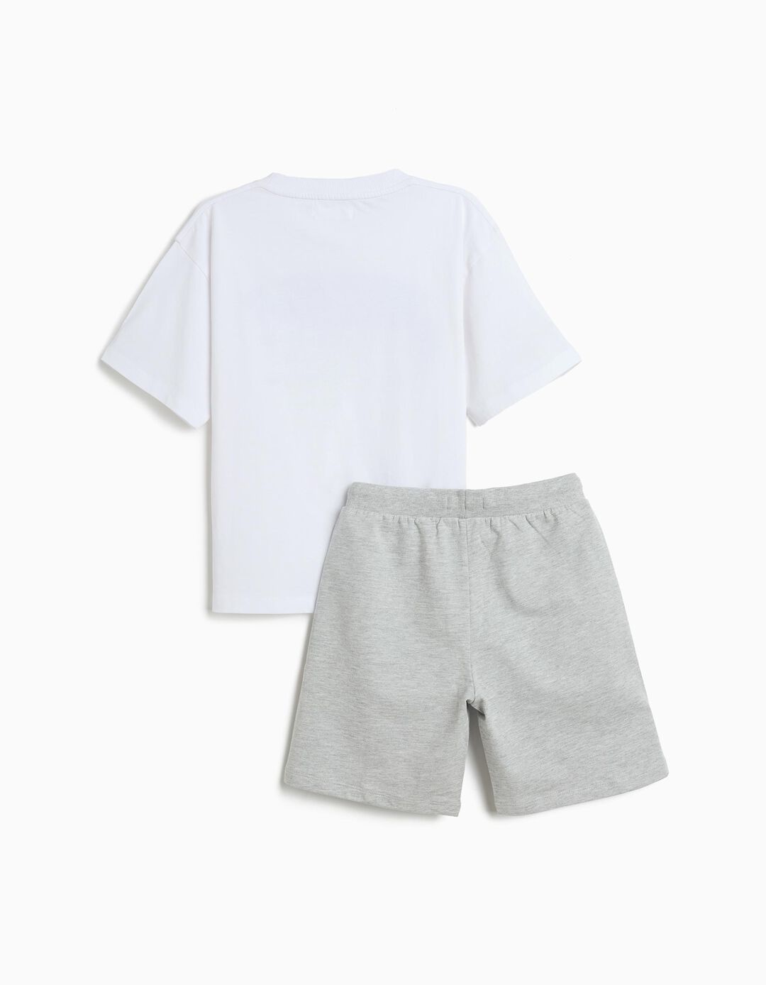 Conjunto T-shirt e Cal&ccedil;&otilde;es, Menino, Cinzento Claro