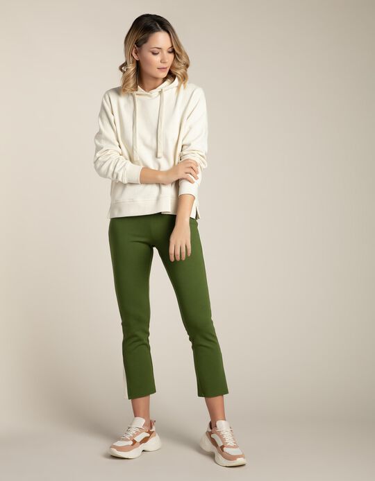 Cal&ccedil;as de Malha com Faixa Lateral