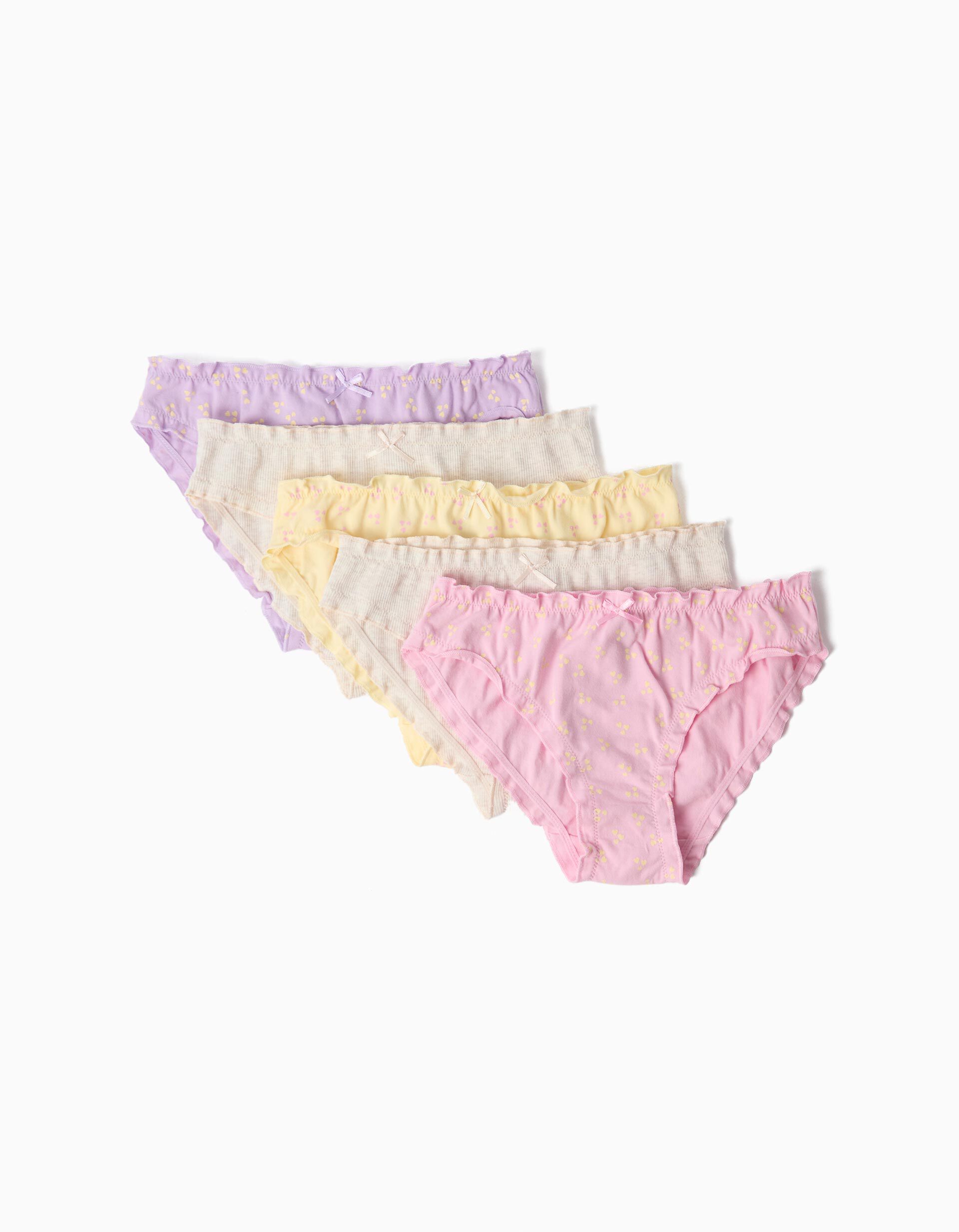 Comprar Online Pack 5 Cuecas, Menina, Multicolor