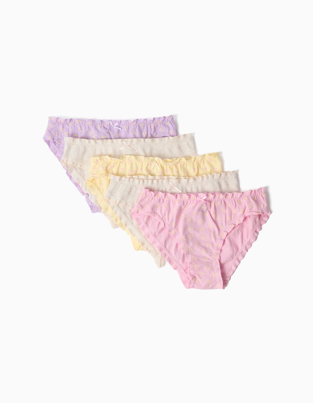 Pack 5 Cuecas, Menina, Multicolor