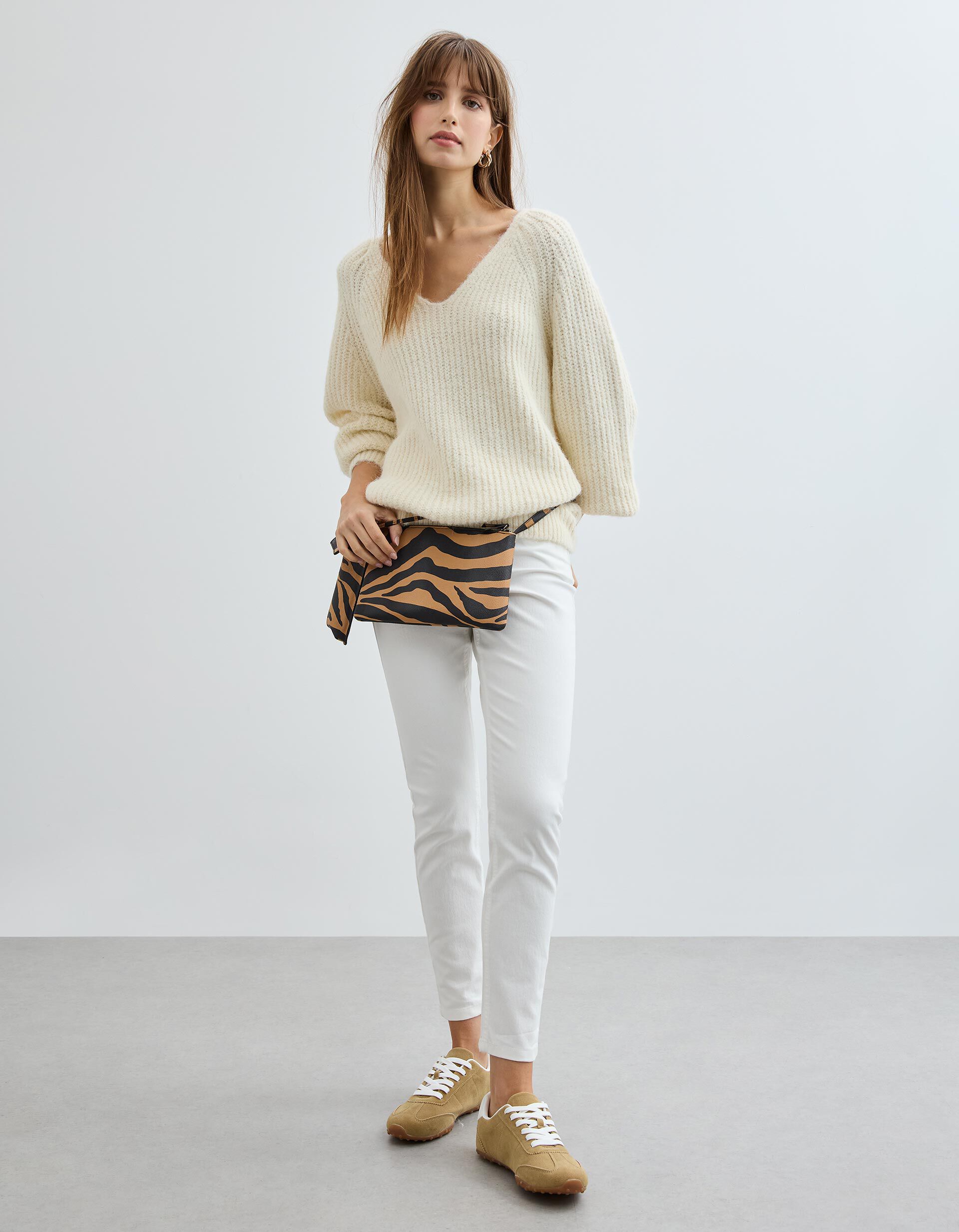 Comprar Online Mala Tiracolo Animal Print, Mulher, Castanho 