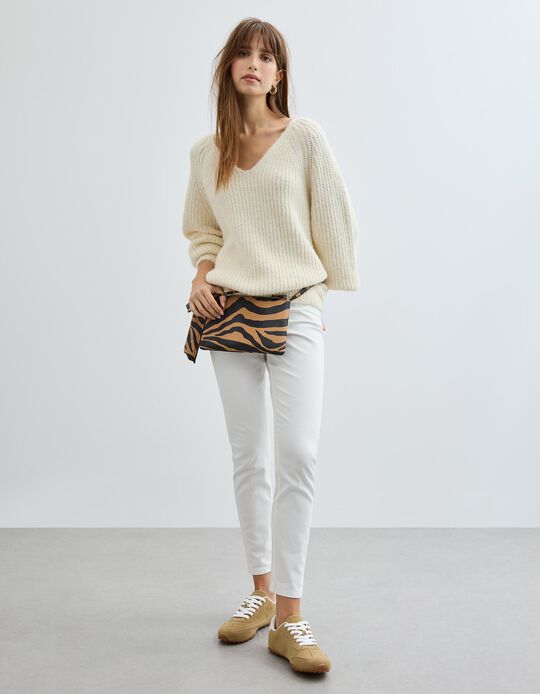 Comprar Online Mala Tiracolo Animal Print, Mulher, Castanho 