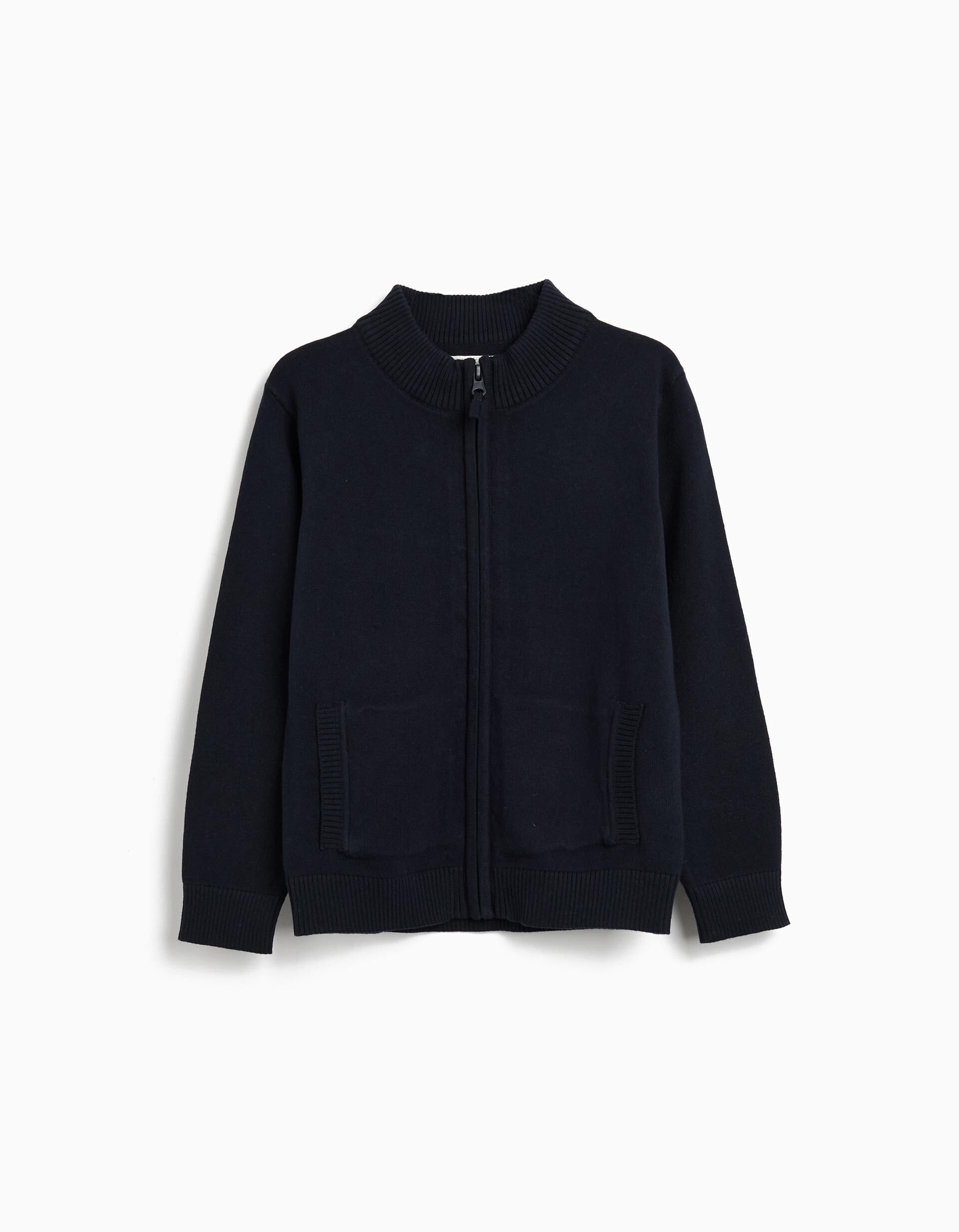 Comprar Online Casaco de Malha, Menino, Azul Escuro