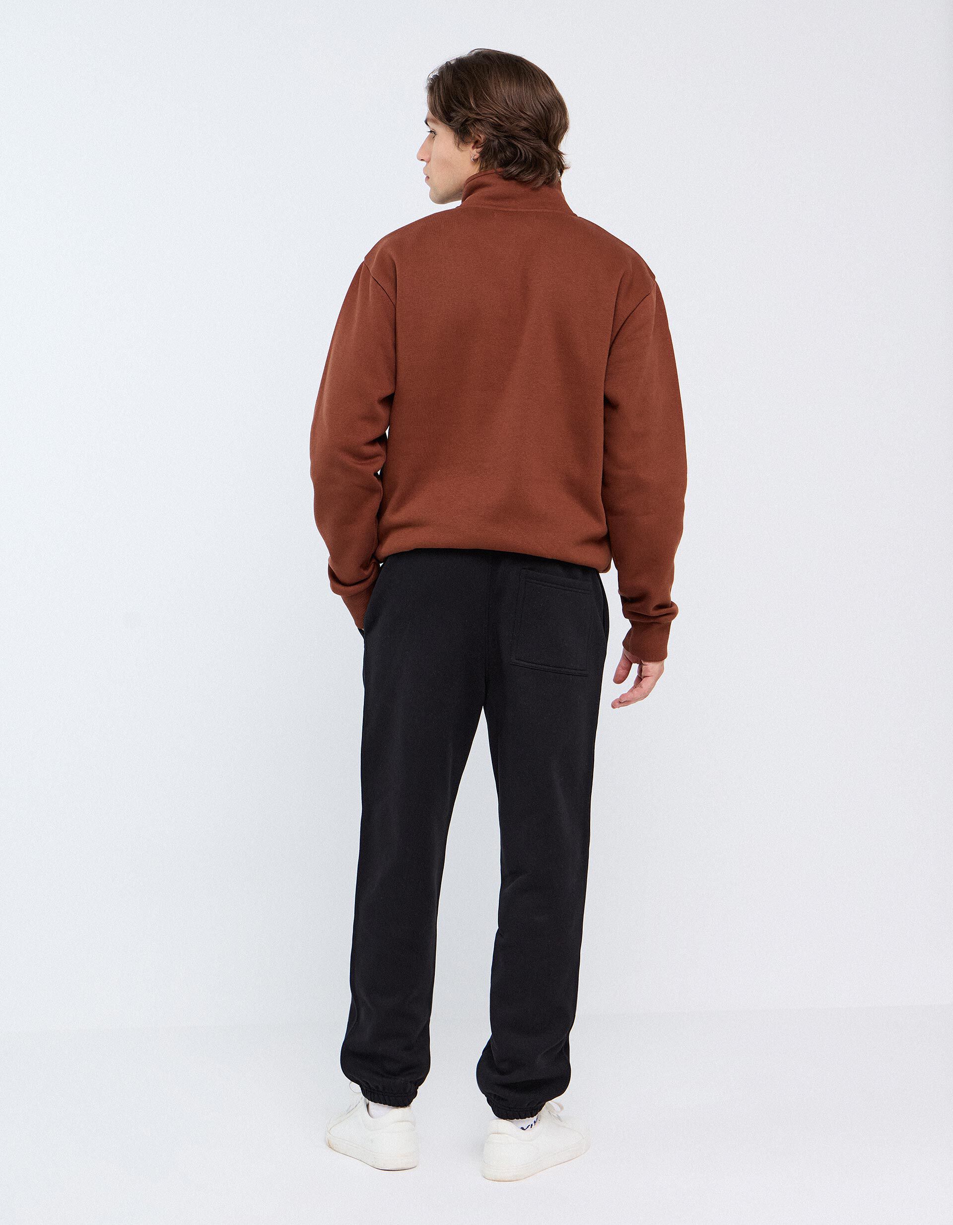 Comprar Online Cal&ccedil;as Jogger De Felpa, Homem, Preto