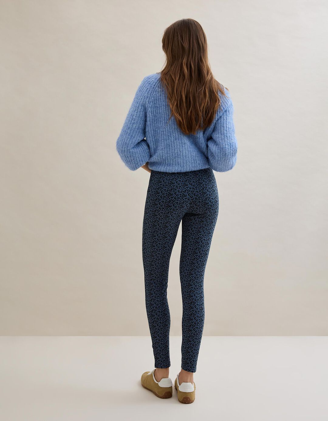 Leggings, Mulher, Azul