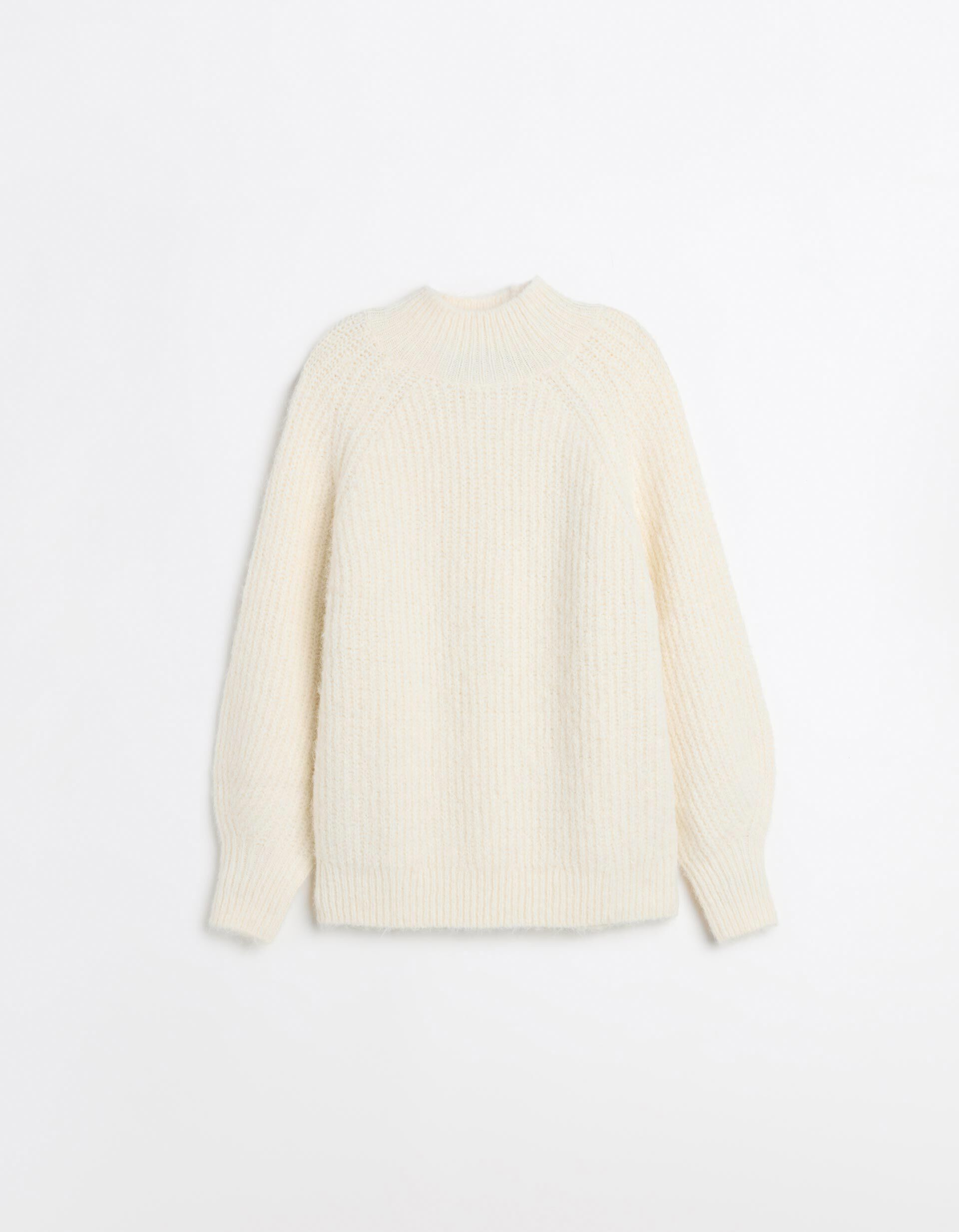 Comprar Online Camisola com L&atilde;, Mulher, Cru