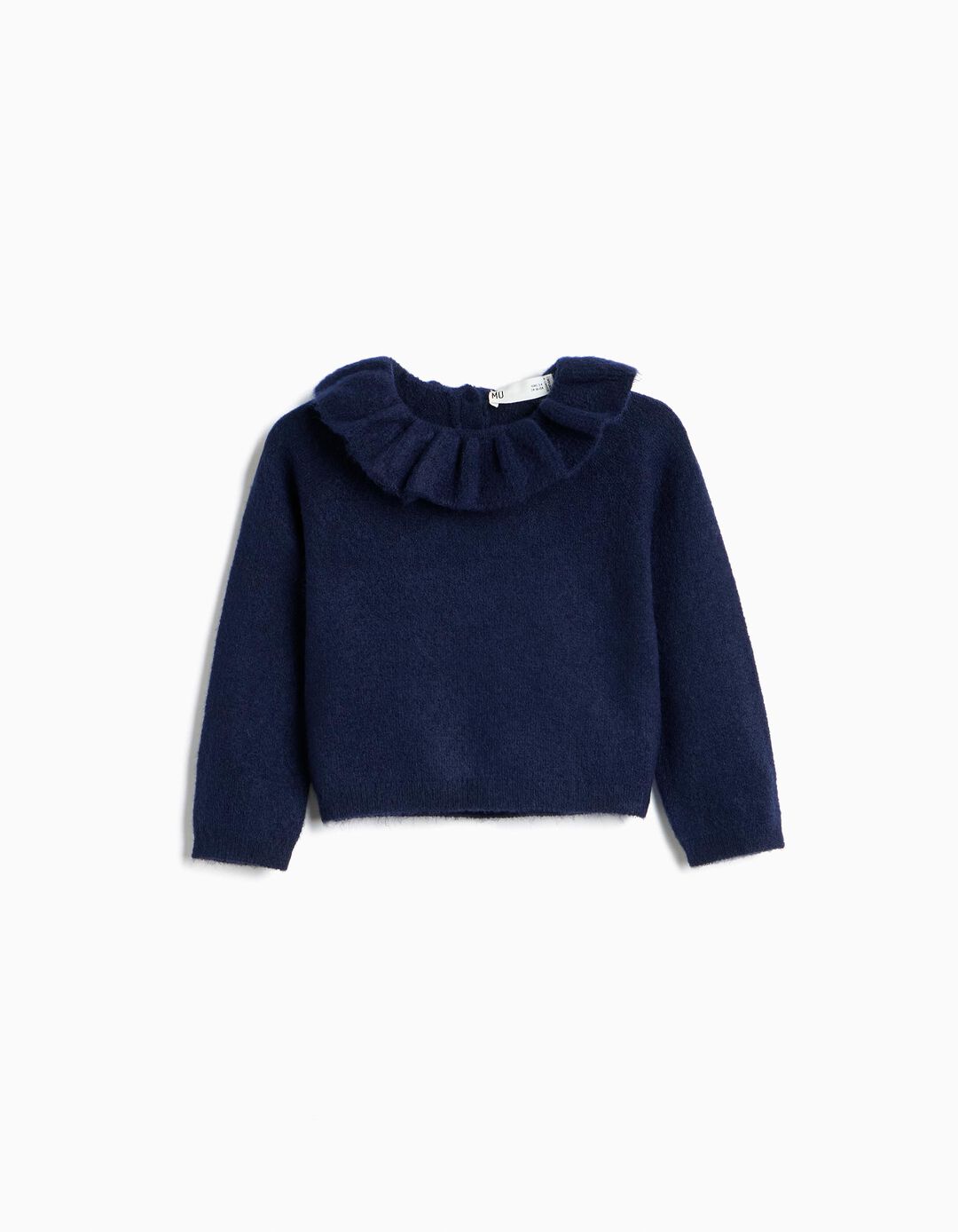 Camisola De Malha, Menina, Azul Escuro
