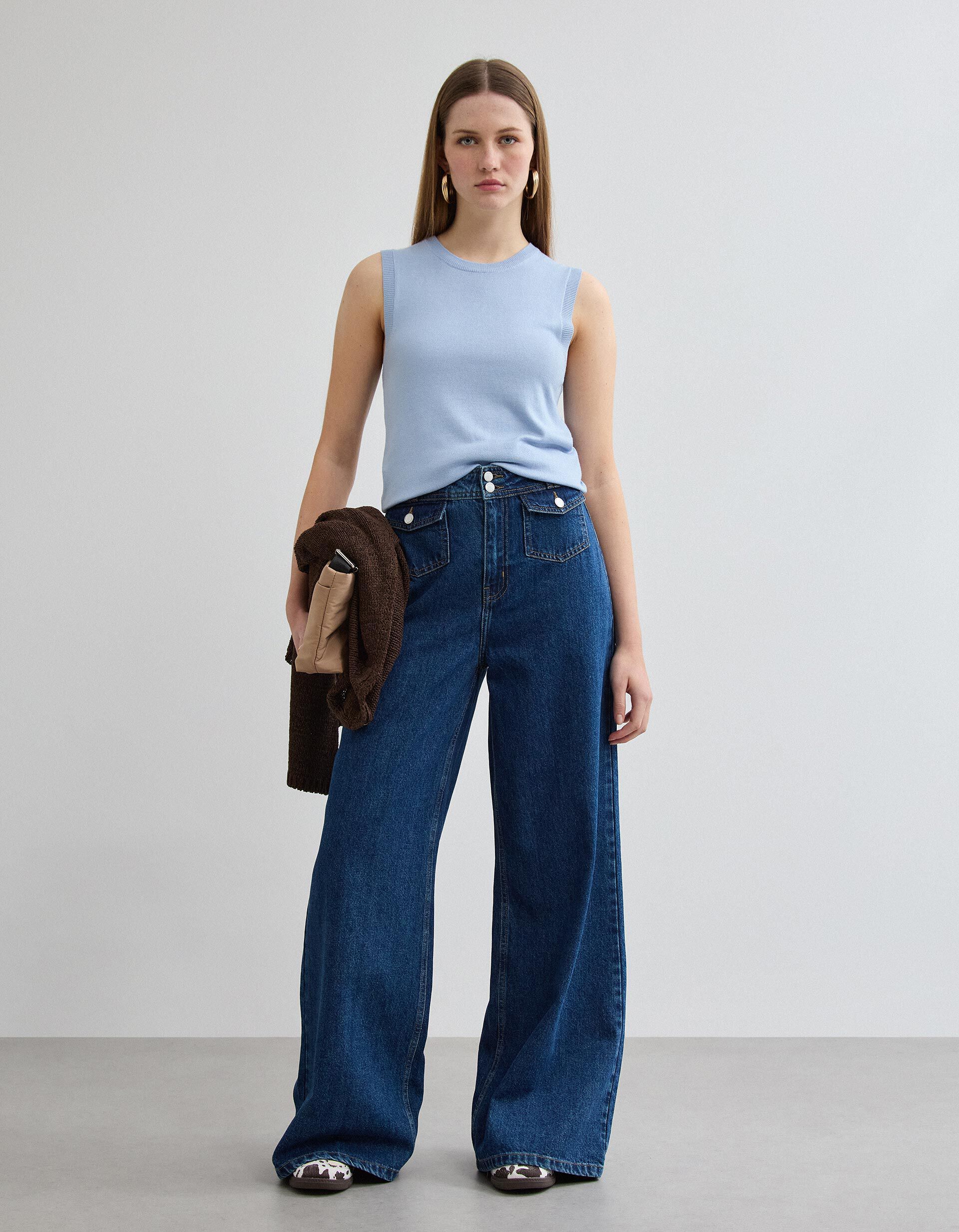 Comprar Online Cal&ccedil;as de Ganga, Mulher, Azul Escuro