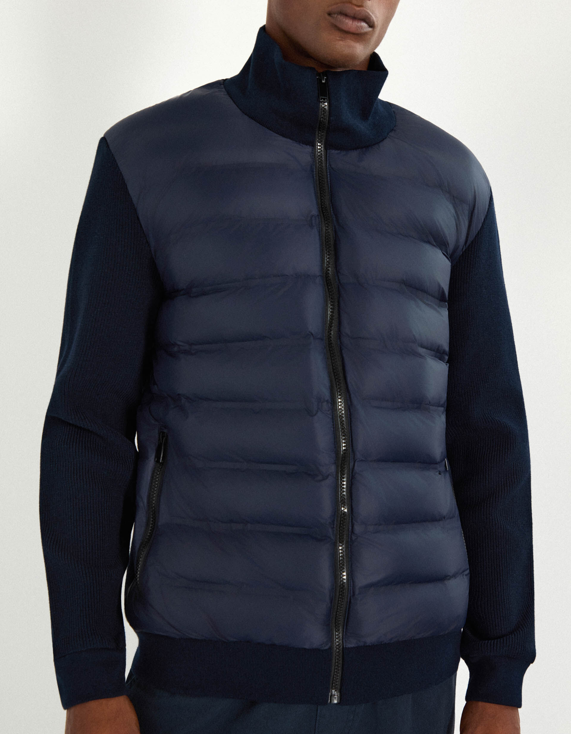 Comprar Online Casaco Combinado, Homem, Azul Escuro 