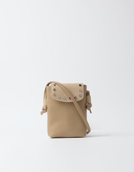 Comprar Online Bolsa De Telem&oacute;vel, Mulher, Bege