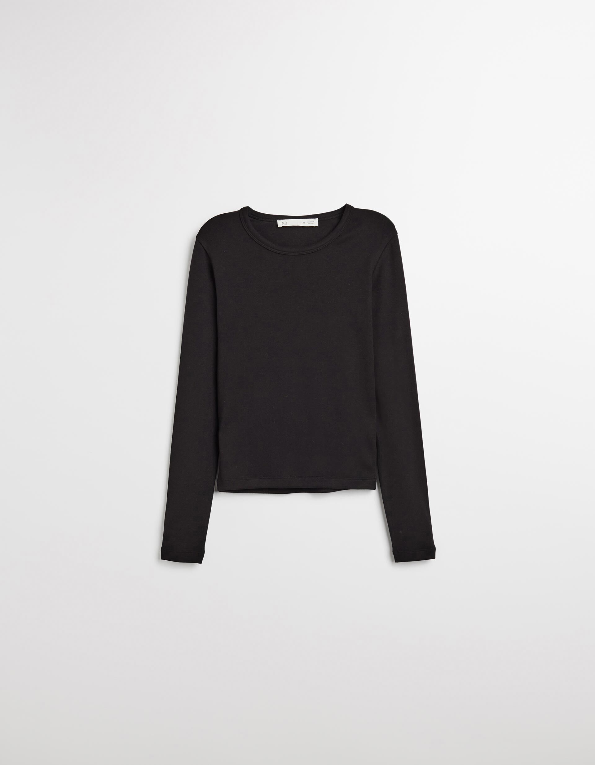 Comprar Online T-shirt Manga Comprida, Mulher, Preto