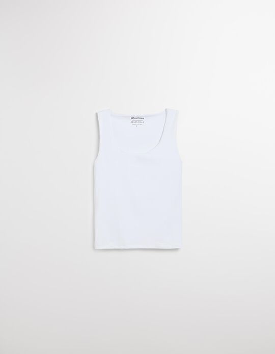 Comprar Online Tank Top, Mulher, Branco 