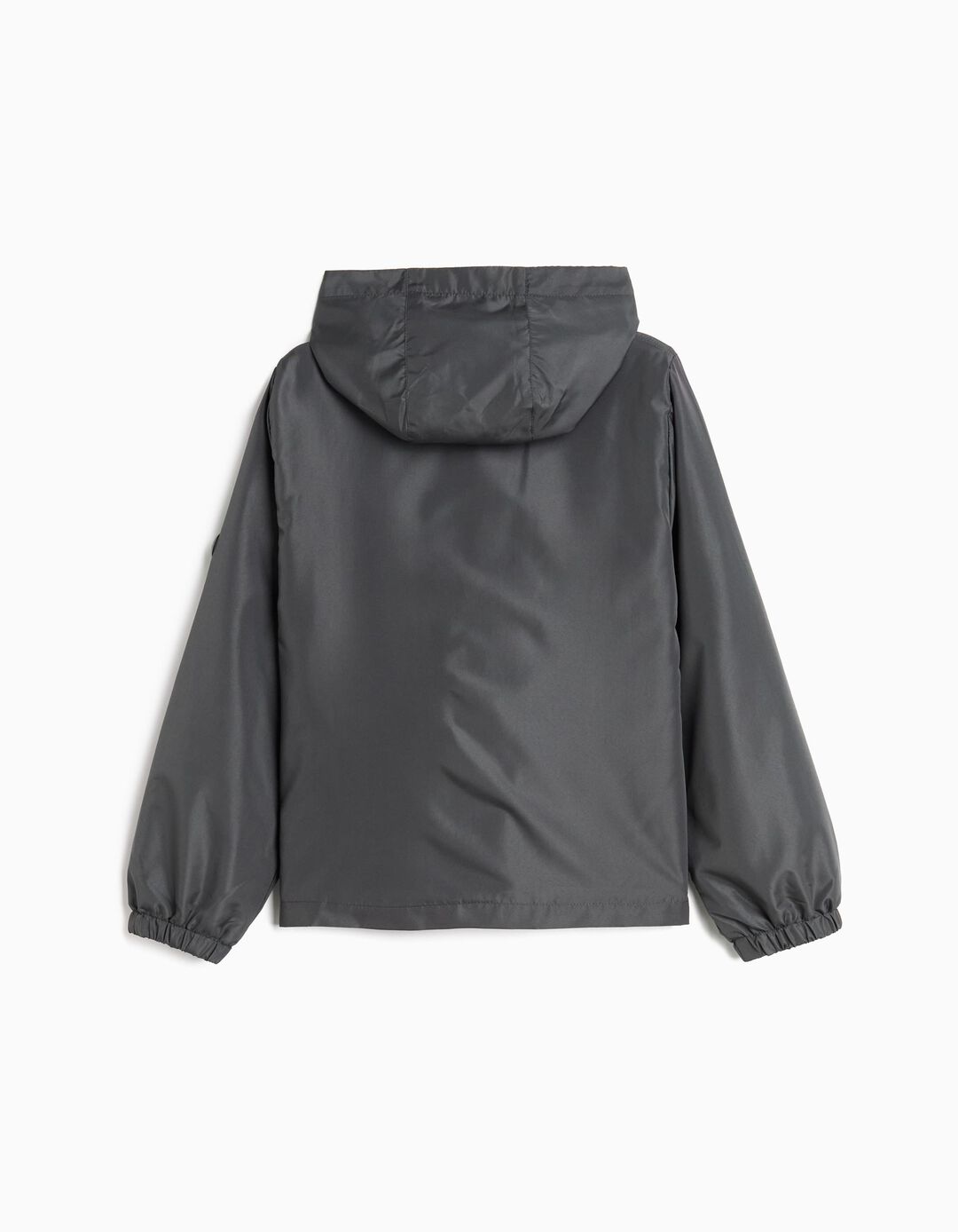 Parka com Capuz, Menino, Cinzento Escuro