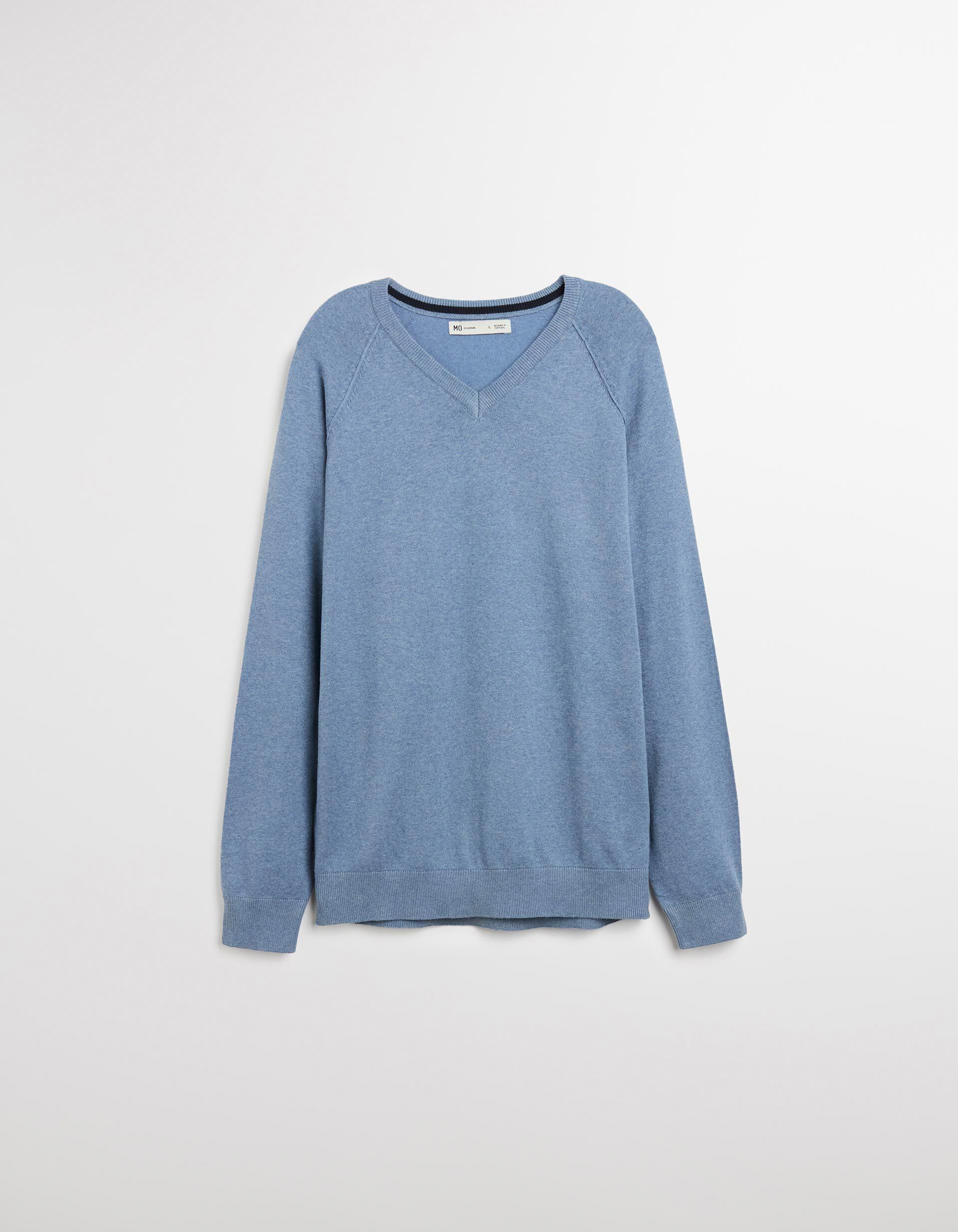 Comprar Online Camisola de Malha, Homem, Azul