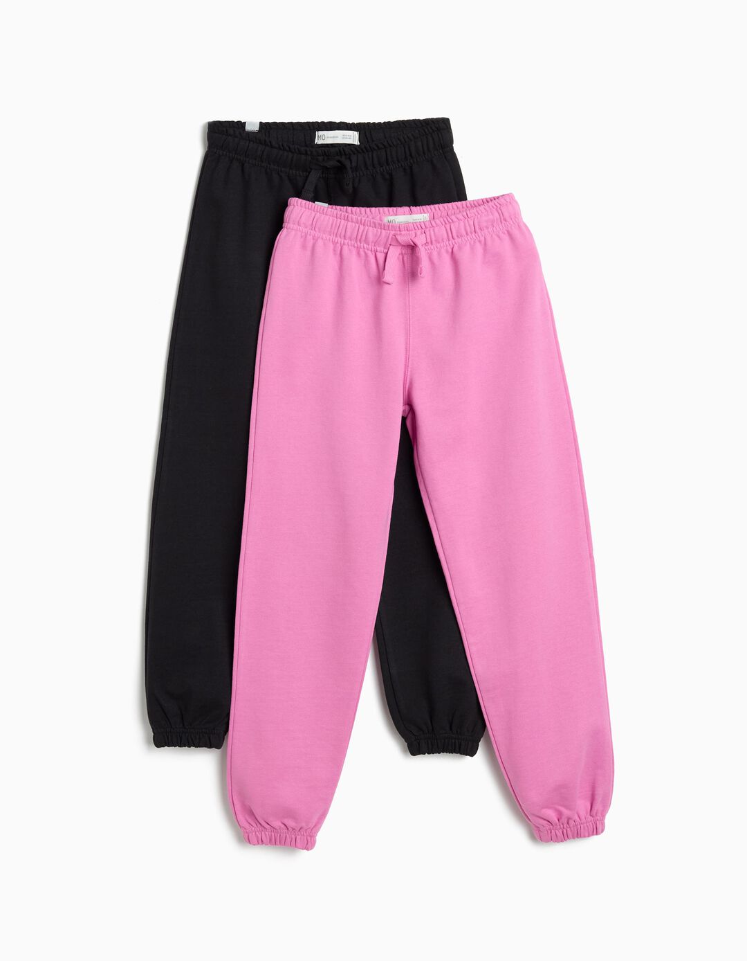 Pack 2 Joggers de Felpa, Menina, Rosa