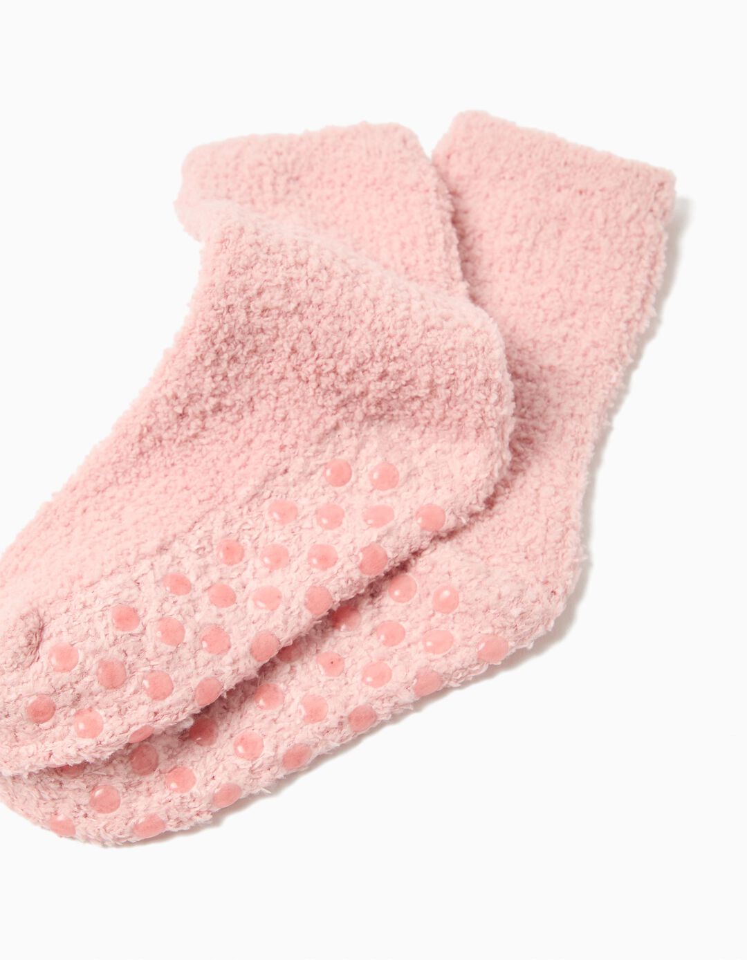 Meias Antiderrapantes, Menina, Rosa