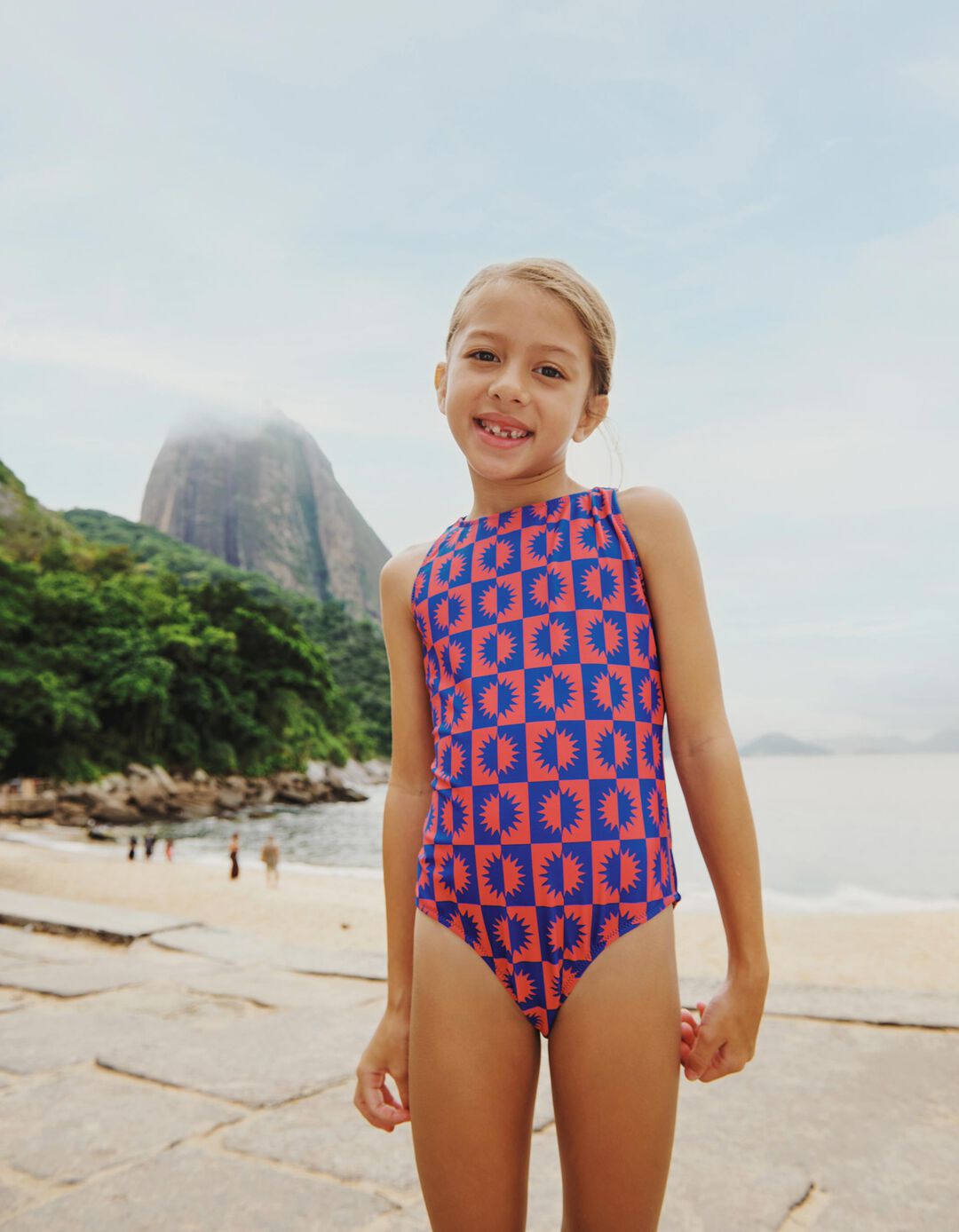 Fato de Banho, Menina, Azul