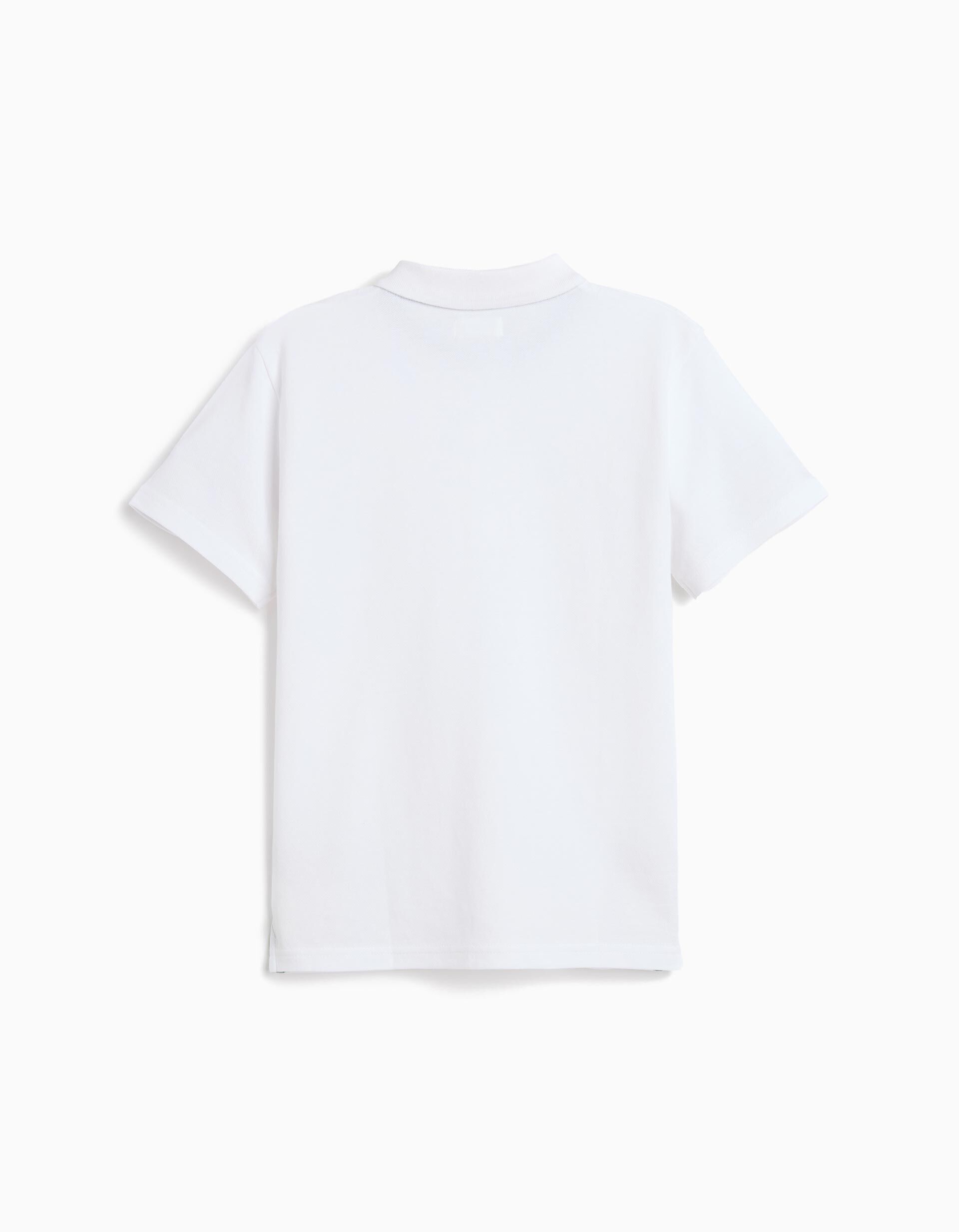 Comprar Online Polo Piquet, Menino, Branco