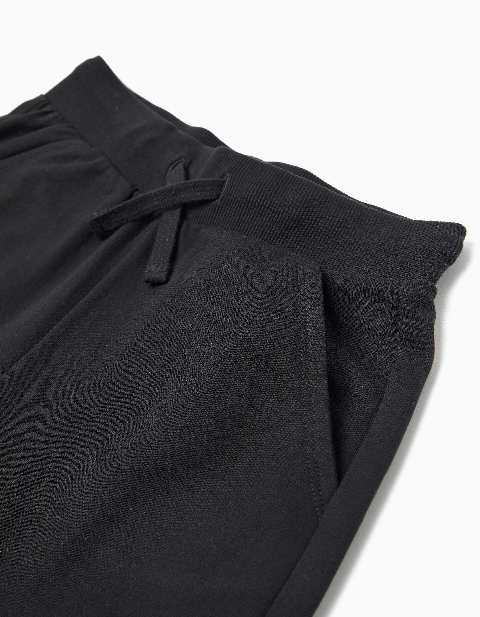 Comprar Online Cal&ccedil;&otilde;es Fleece, Menino, Preto