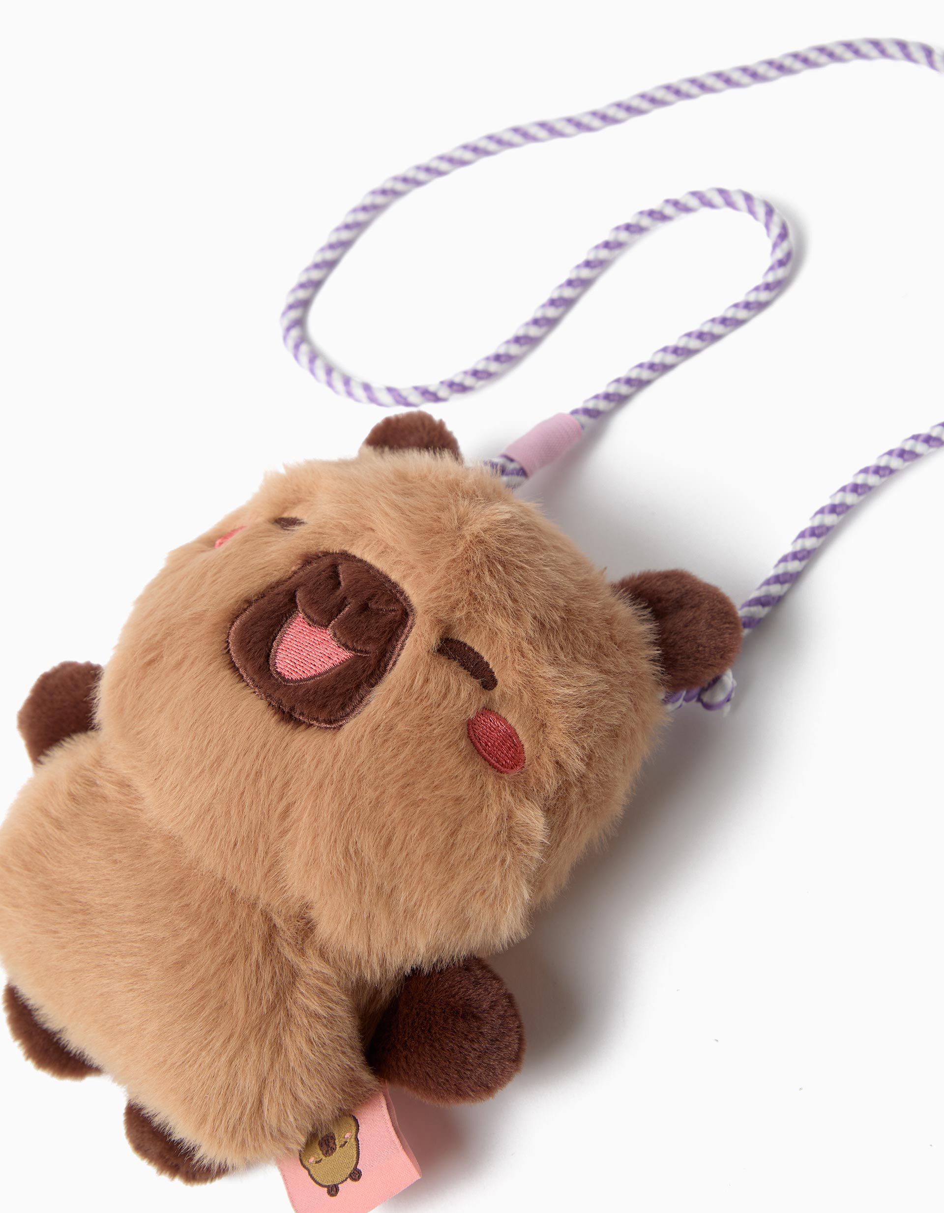 Comprar Online Bolsa De Telem&oacute;vel 'Capibara' &copy;Capyfun', Menina, Castanho