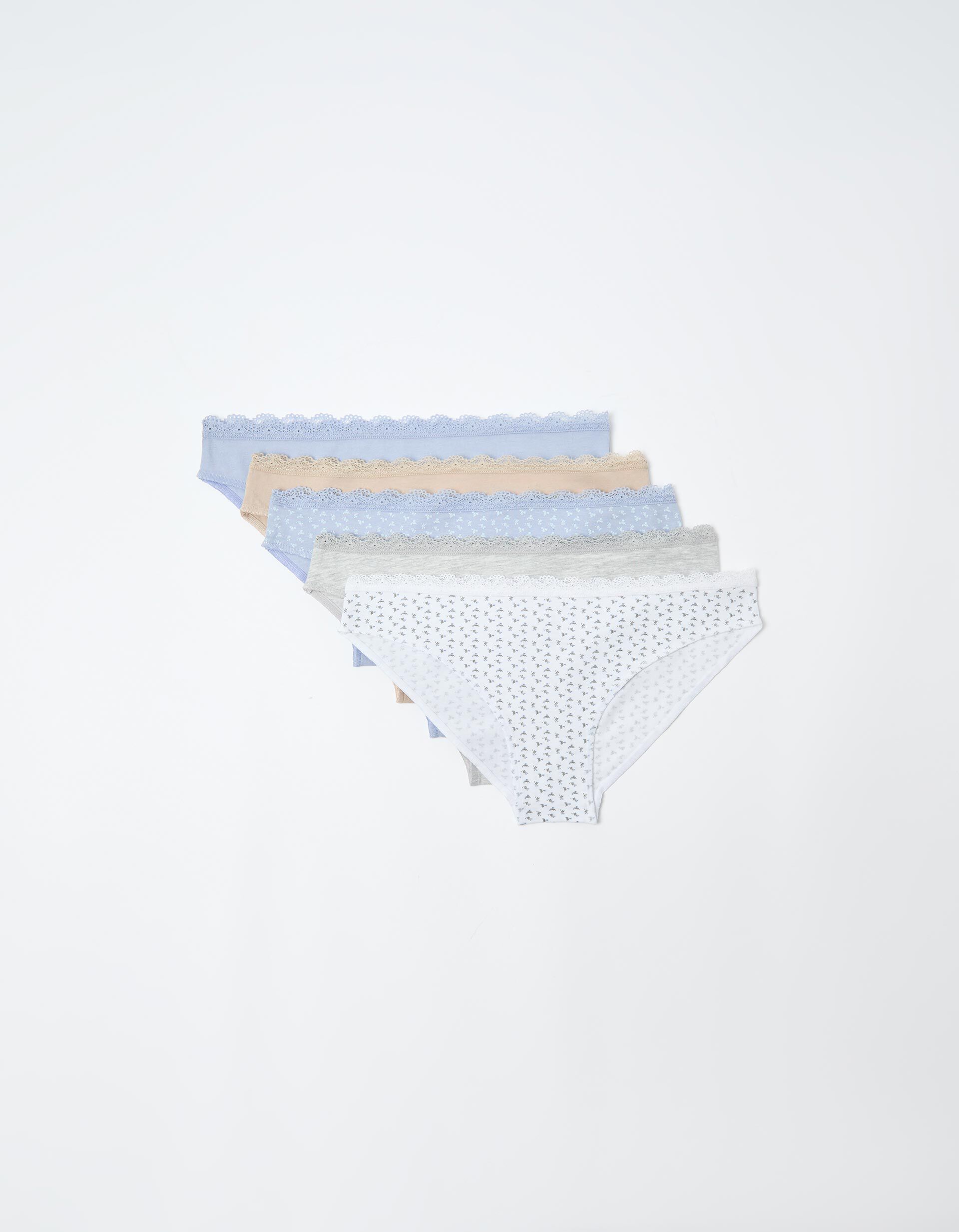 Comprar Online Pack 5 Cuecas, Mulher, Multicor